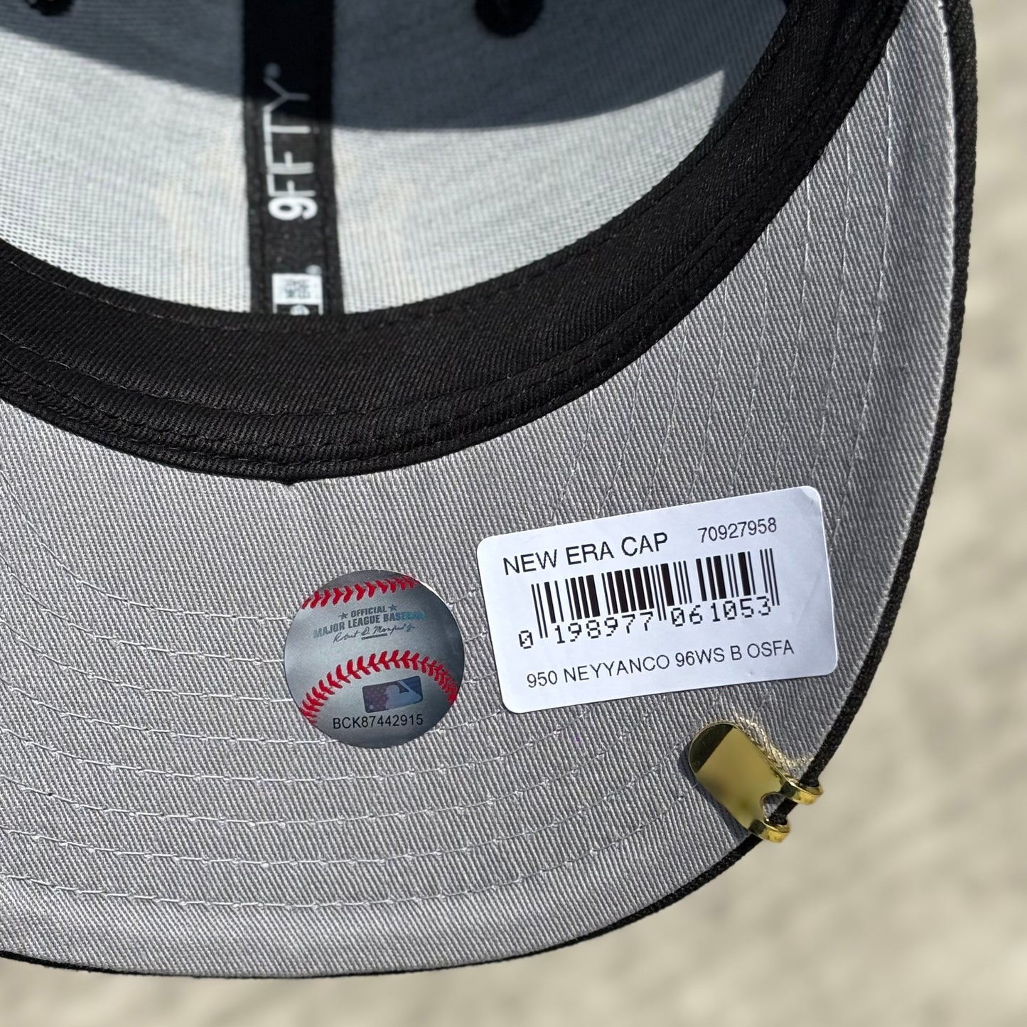 SnapBack (ajustable) NEW YORK YANKEES GOLD