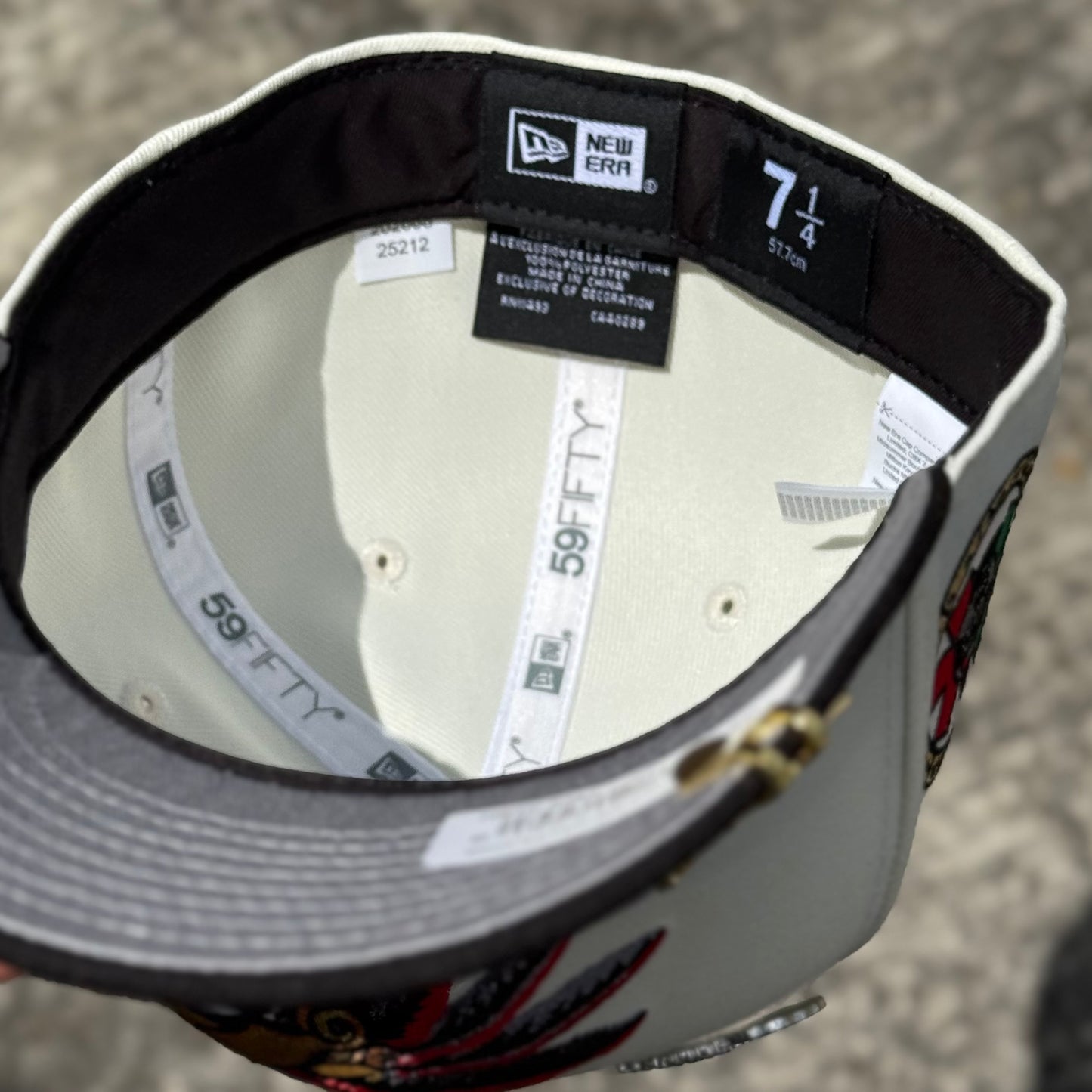 7 1/8 • 7 1/4 • SKULL AZTECA MÉXICO