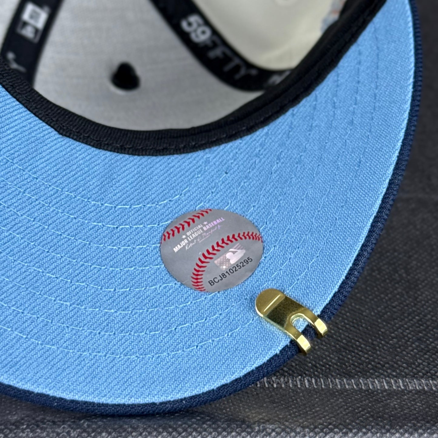 NY YANKEES METALLIC NAVY