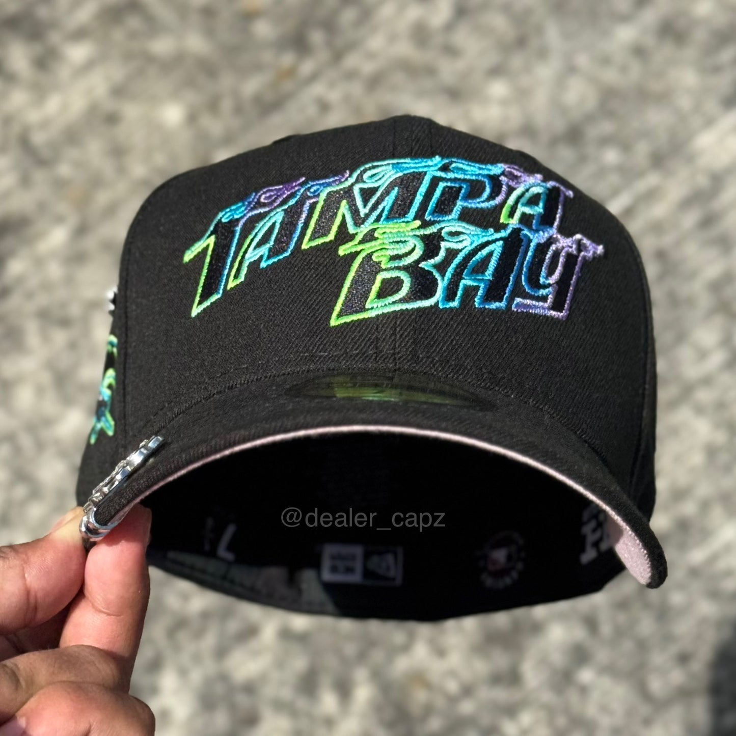 7 • 7 1/8 • 7 1/2 TAMPA BAY RAYS FLAME