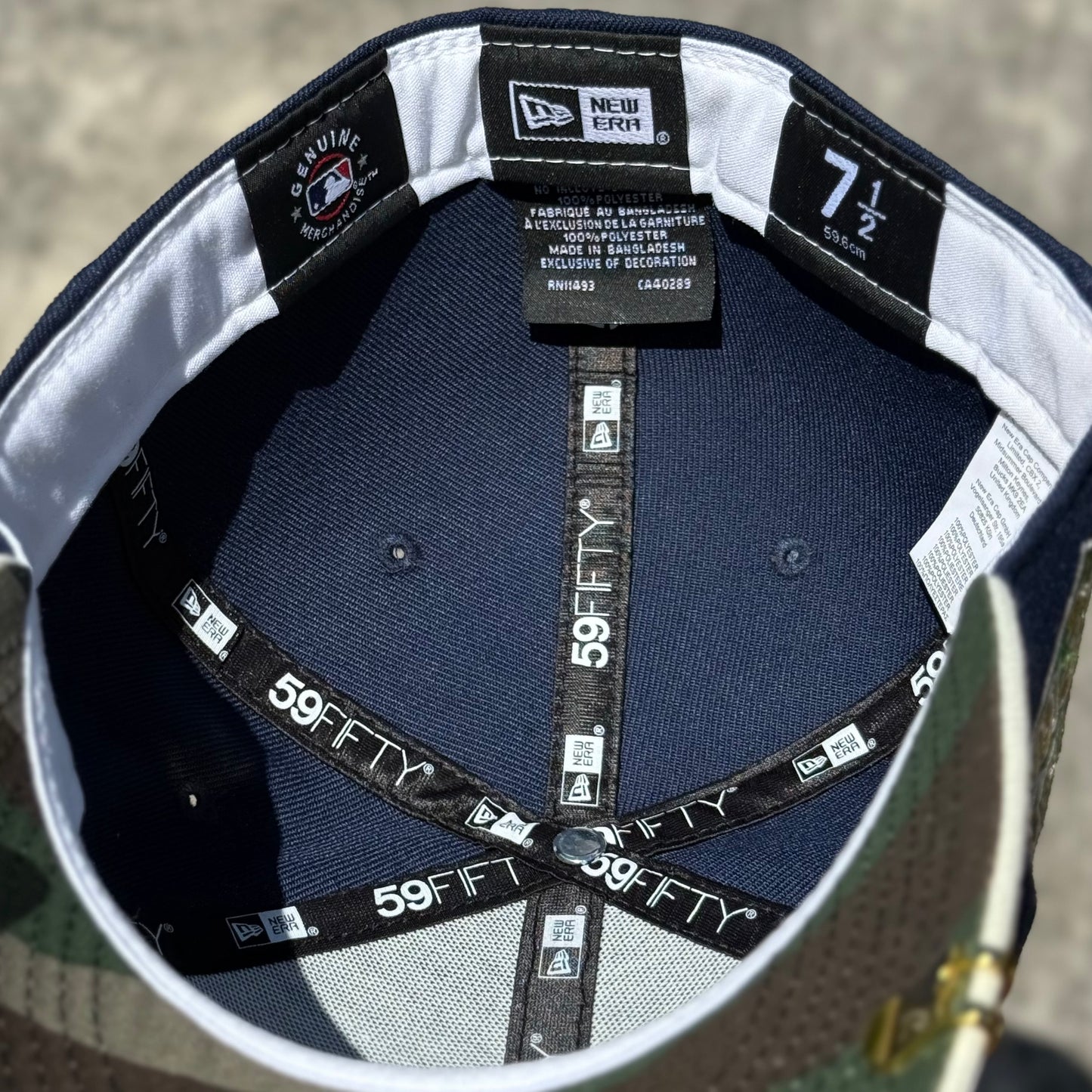 7 1/2 HOUSTON ASTROS CAMO 3D