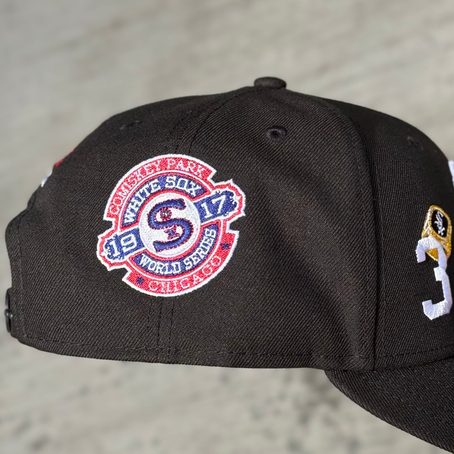 SnapBack (ajustable) CHICAGO WHITE SOX RINGS