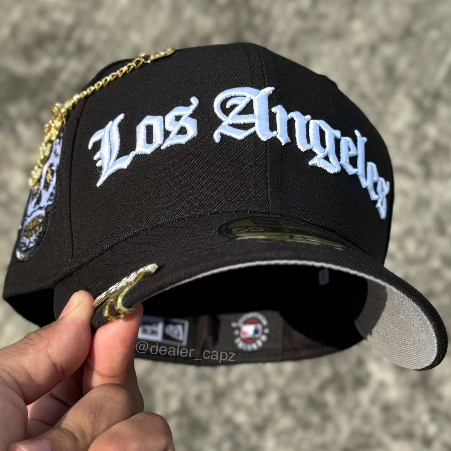 7 • 7 1/2 LOS ANGELES DODGERS SKULL