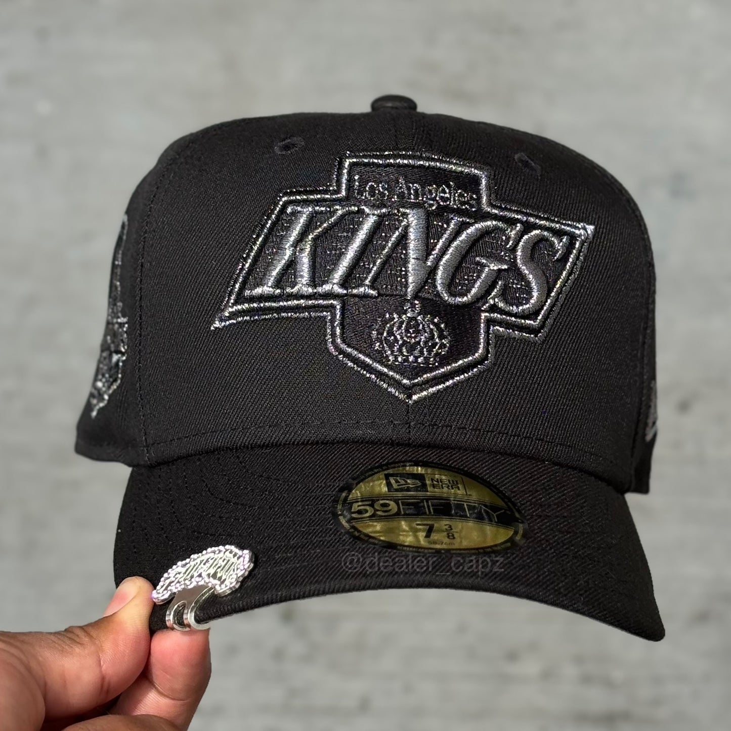 7 3/8 • LOS ANGELES KINGS METALLIC