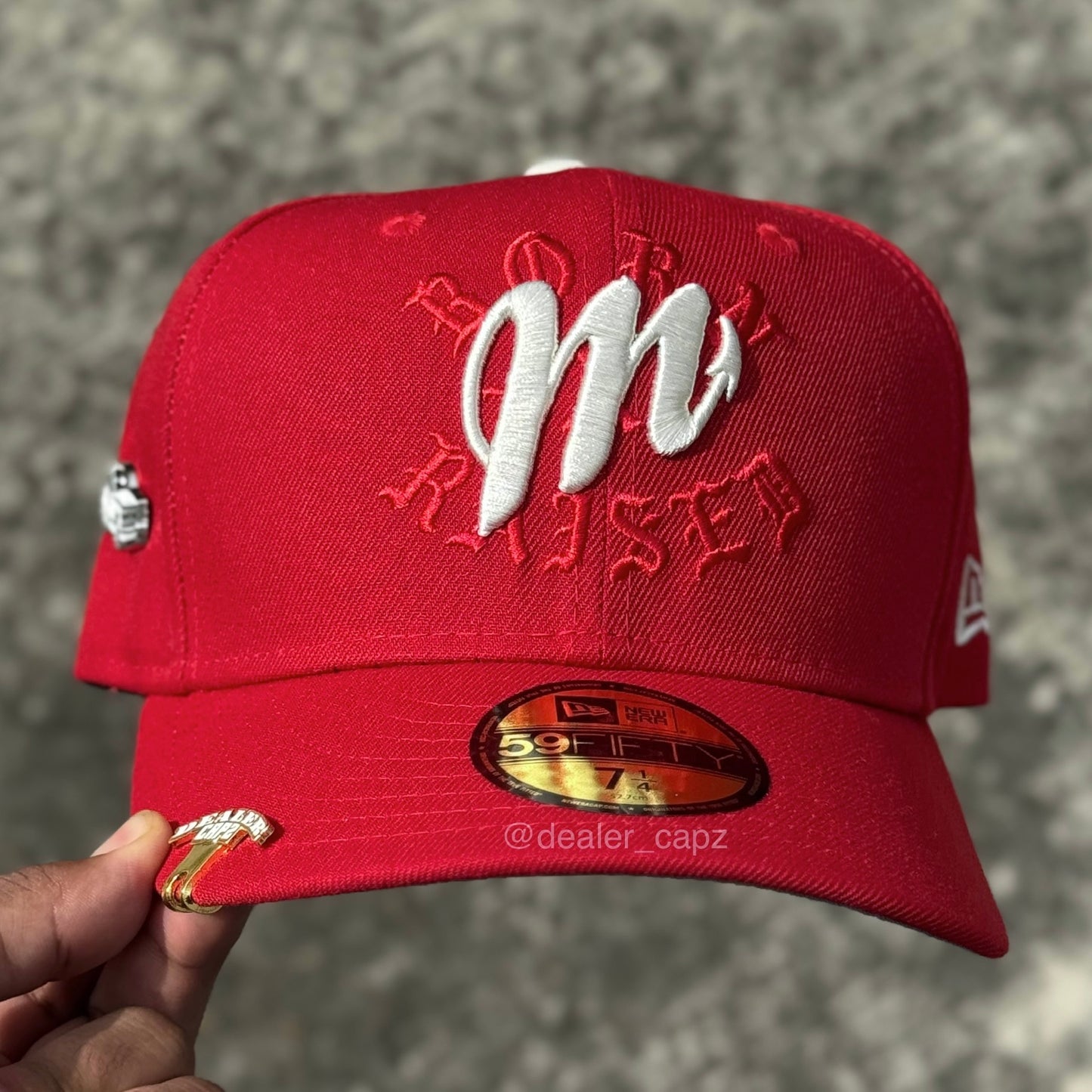 7 1/8 • 7 1/4 • DIABLOS ROJOS x BORN RAISED