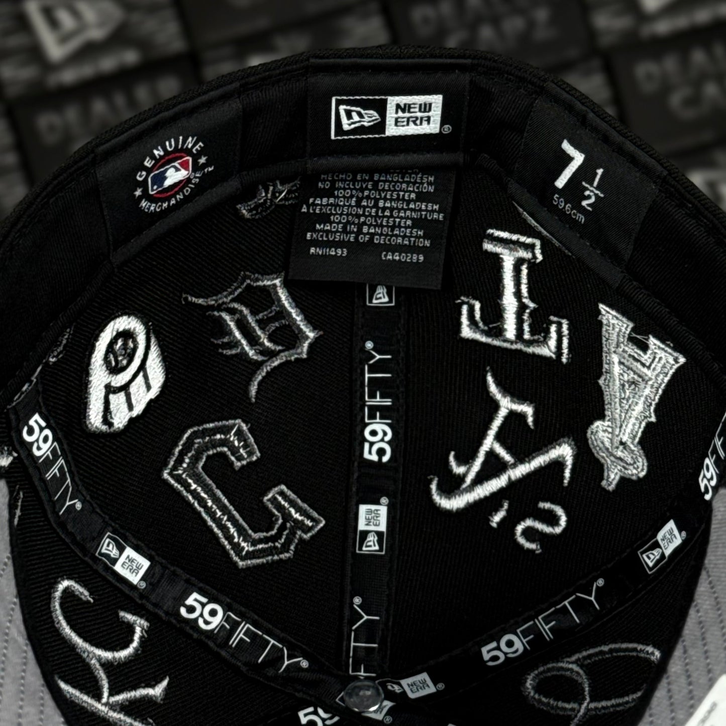 MLB ALL OVER “FULL BLACK”