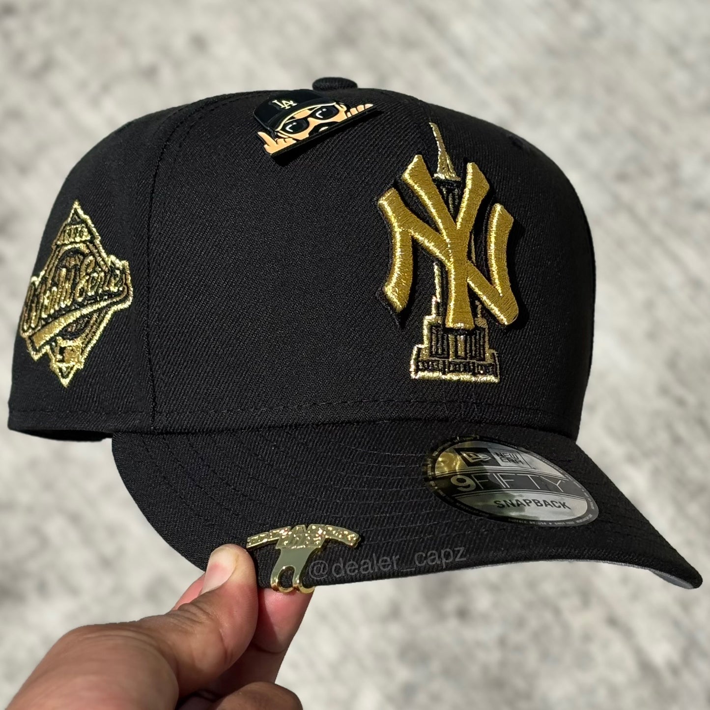 SnapBack (ajustable) NEW YORK YANKEES GOLD