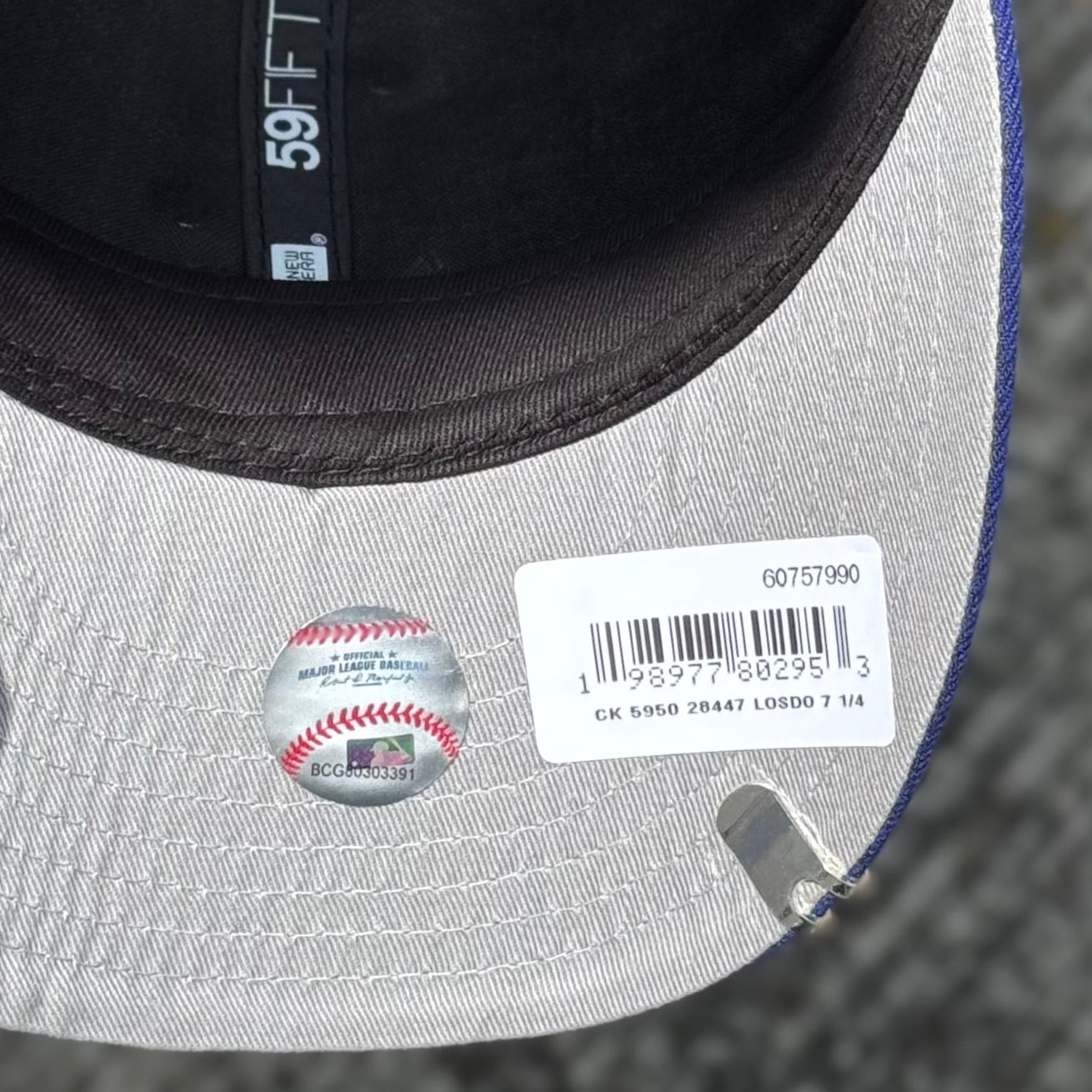 7 1/4 • LOS ANGELES DODGERS “DIAMONDS”