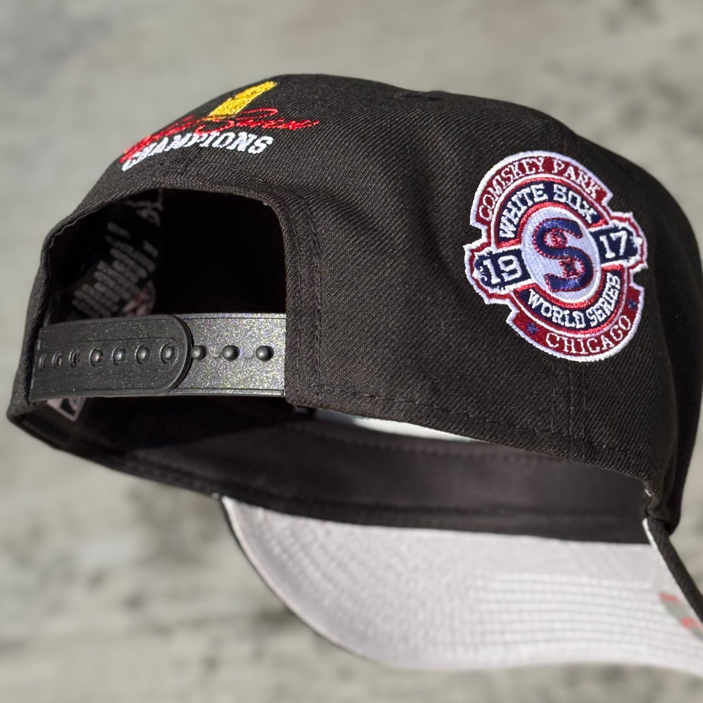SnapBack (ajustable) CHICAGO WHITE SOX RINGS