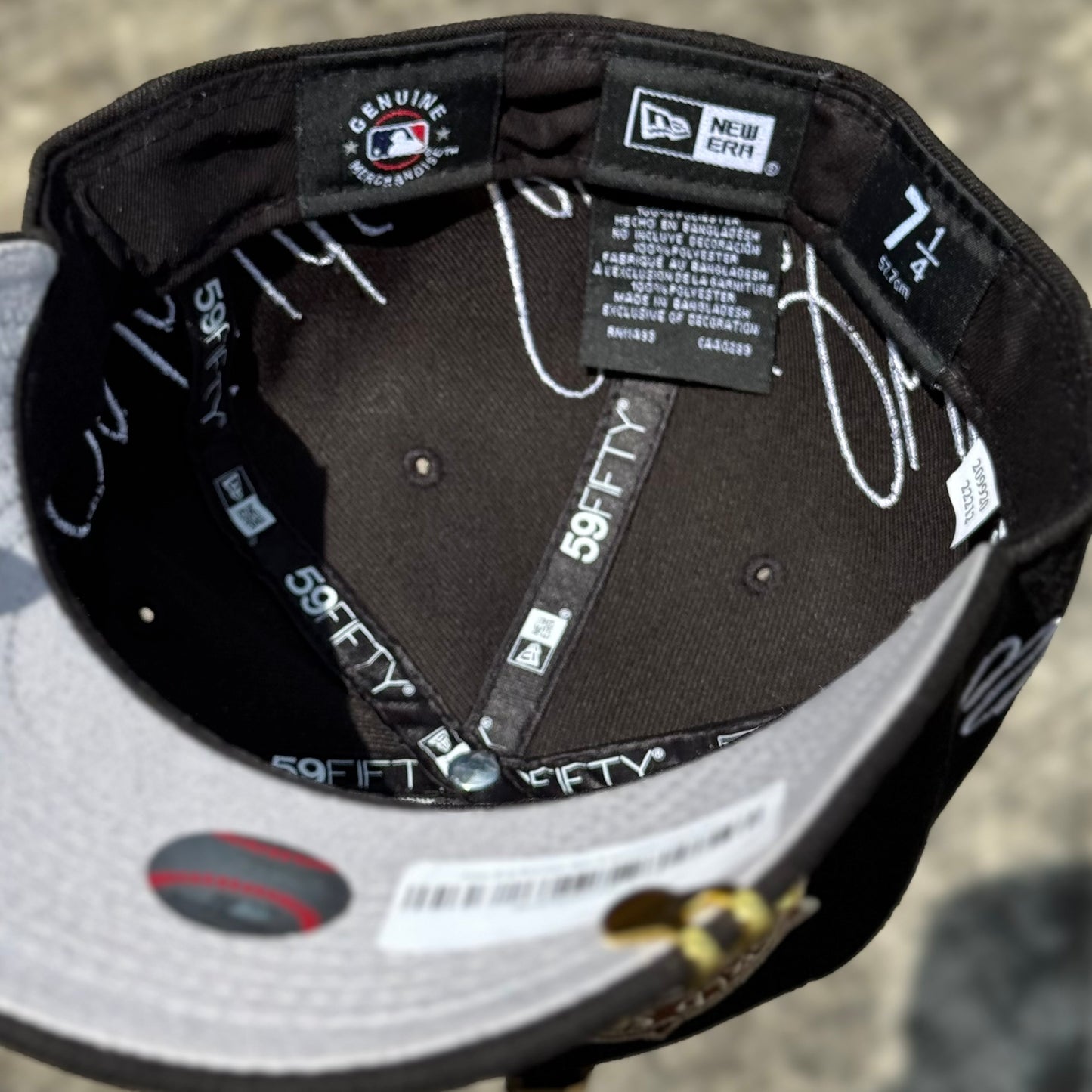 7 1/8 • 7 1/4 SAN FRANCISCO GIGANTS HISTORIC CHAMP