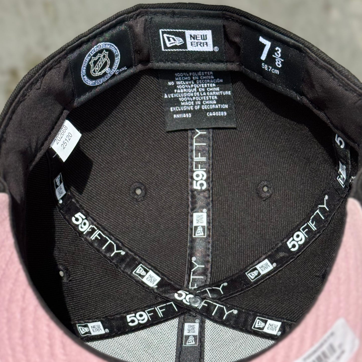 7 1/8 • 7 1/2 ANAHEIM DUCKS BLACK