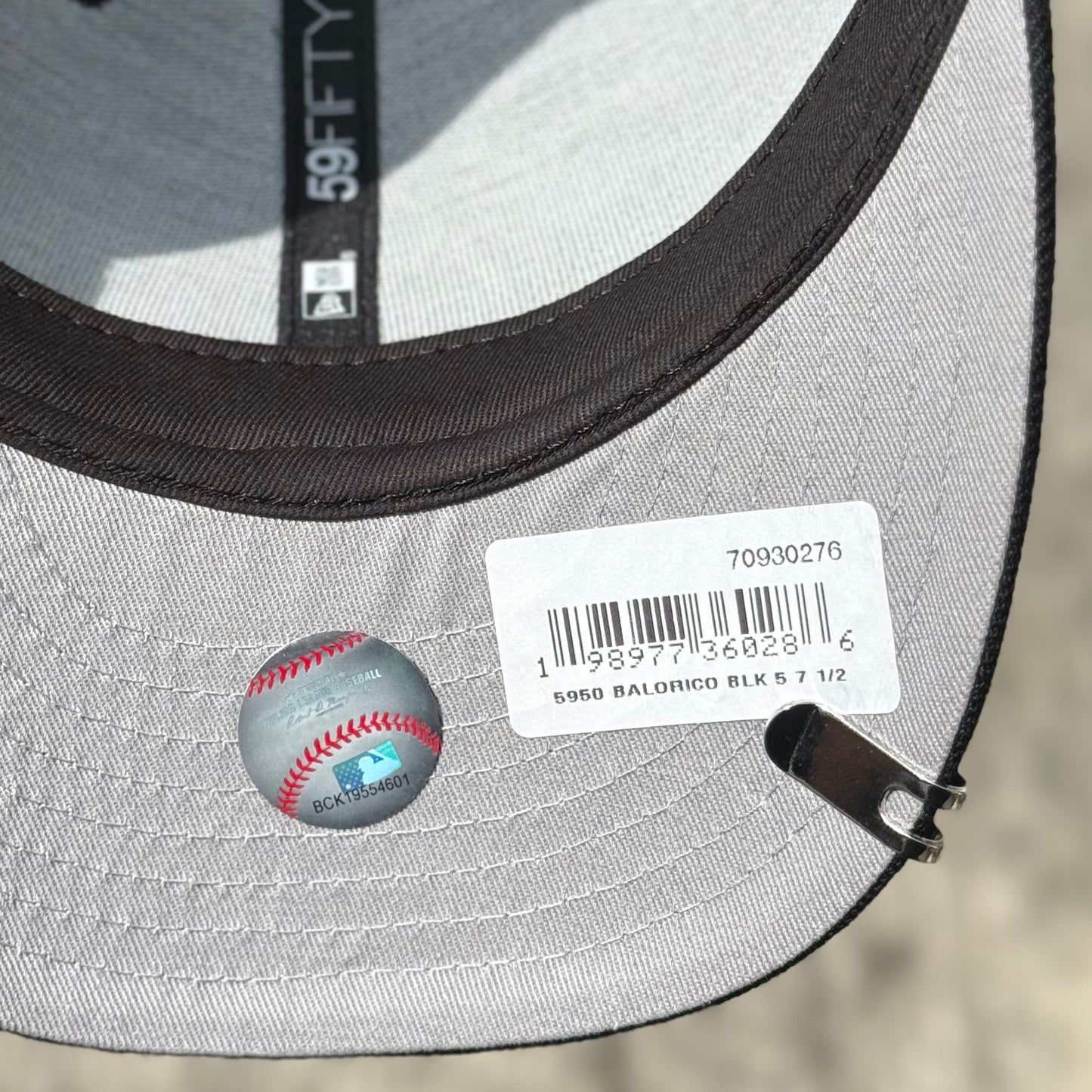 7 • 7 1/2 BALTIMORE ORIOLES METALIC