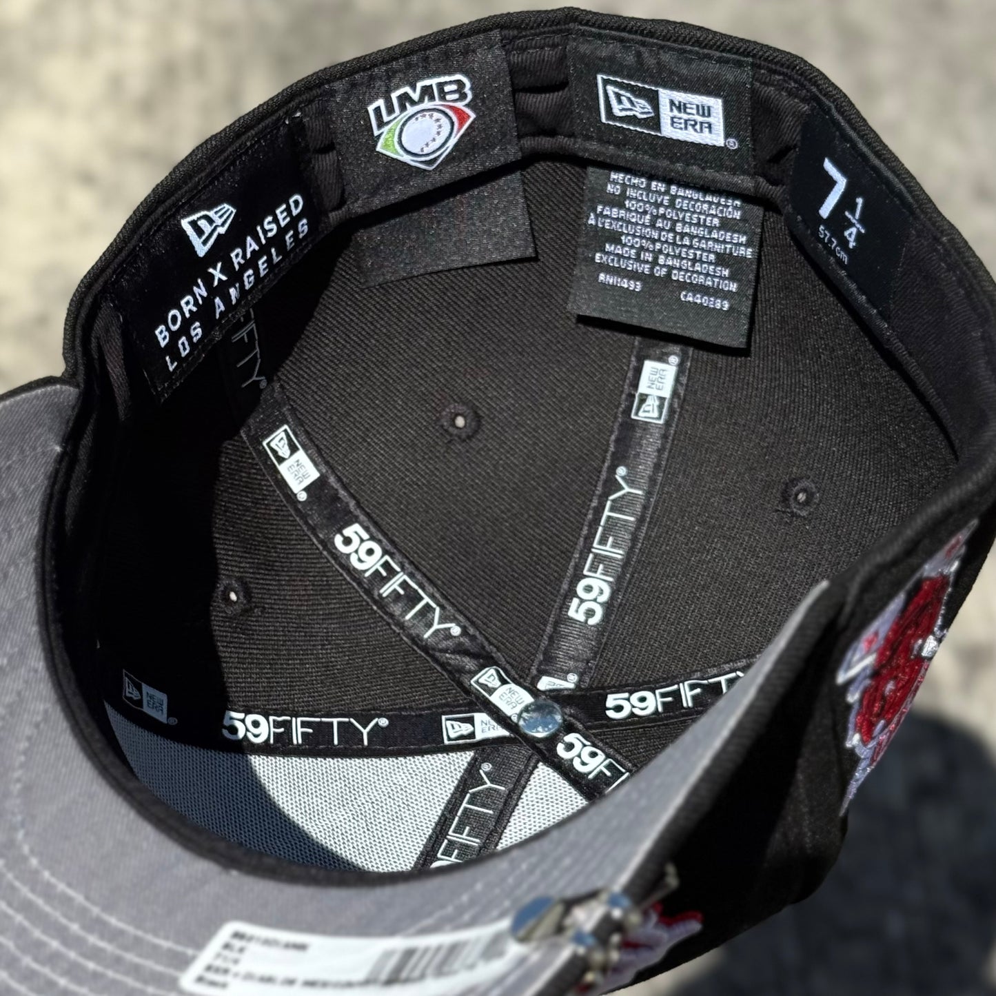 7 • 7 1/8 • 7 1/4 BORN X RAISED x DIABLOS ROJOS