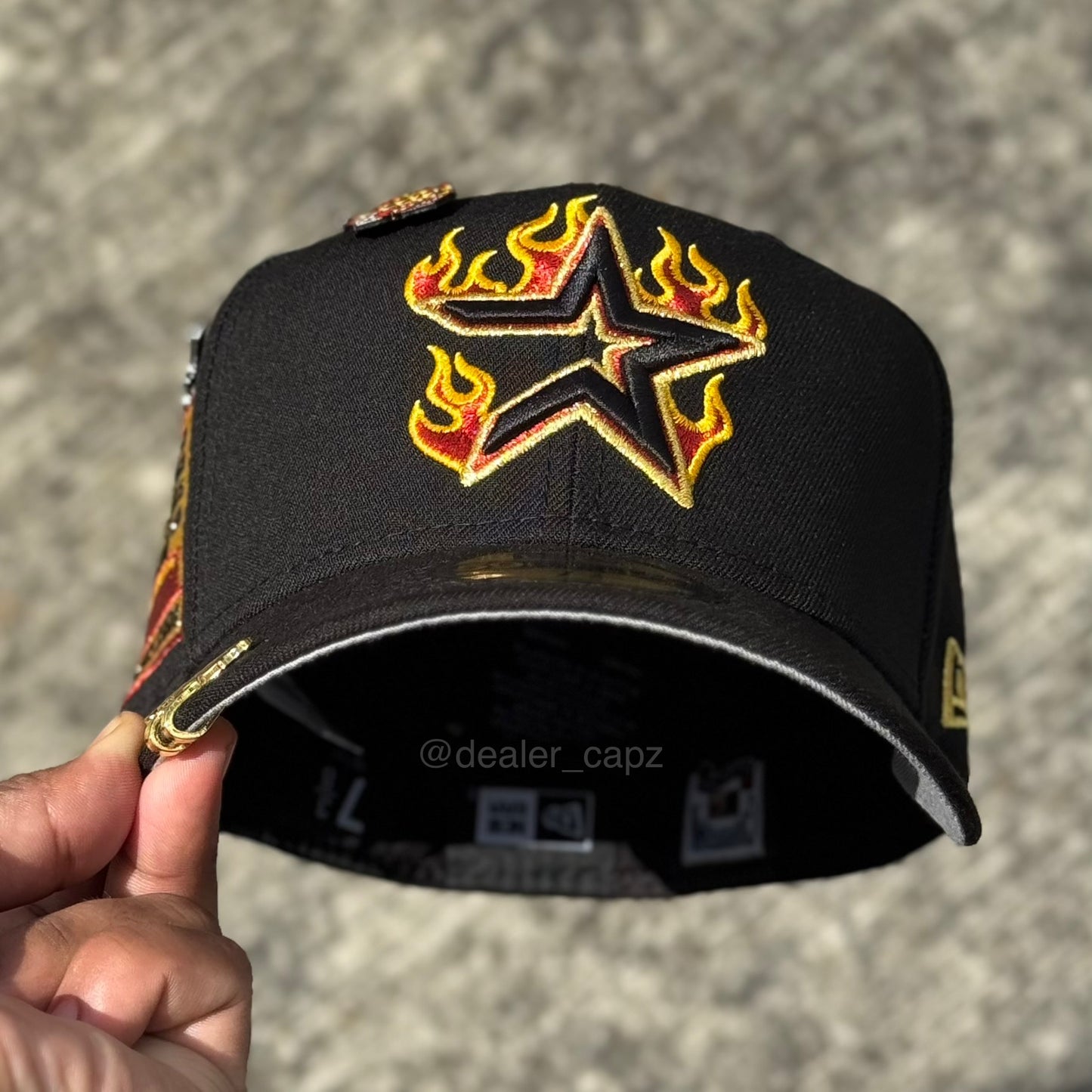 7 3/8 • HOUSTON ASTROS FLAME