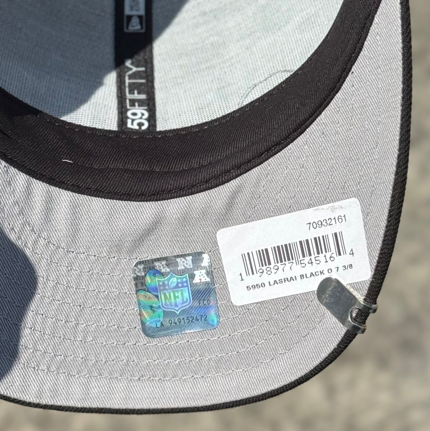 7 • 7 1/4 • 7 3/8 LAS VEGAS RAIDERS NATION