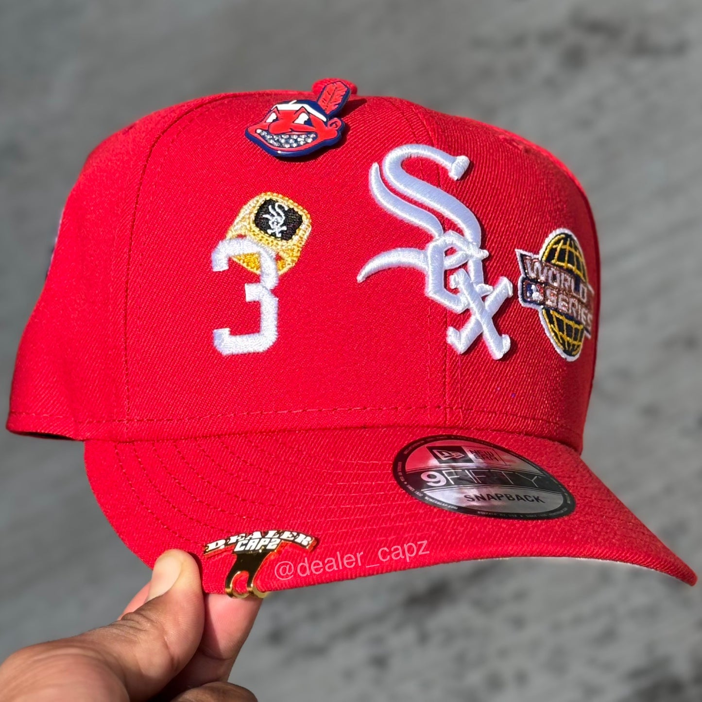 SB 9FIFTY (ajustable) CHICAGO WHITE SOX RINGS