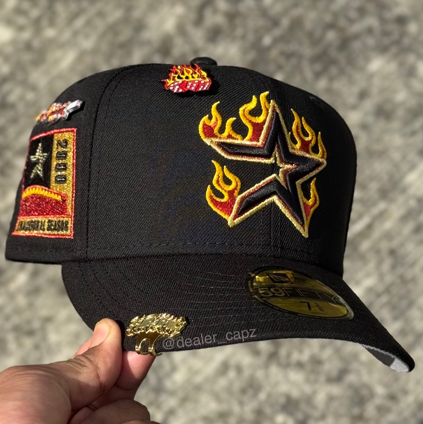 7 3/8 • HOUSTON ASTROS FLAME