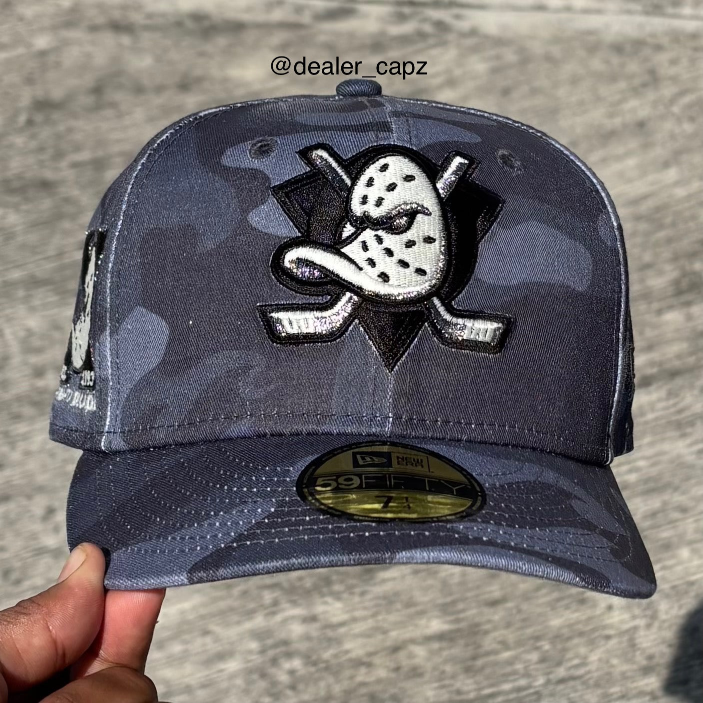 7 1/8 • 7 1/4 • 7 3/8 ANAHEIM DUCKS CAMO GLOW