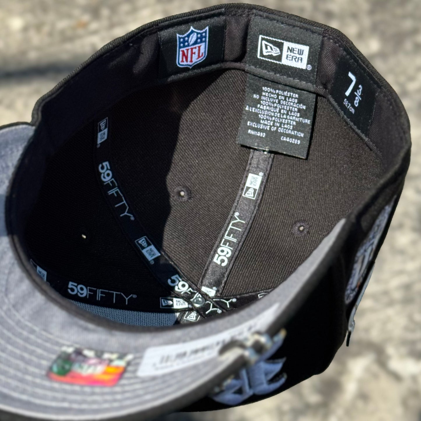 7 • 7 1/4 • 7 3/8 LAS VEGAS RAIDERS NATION