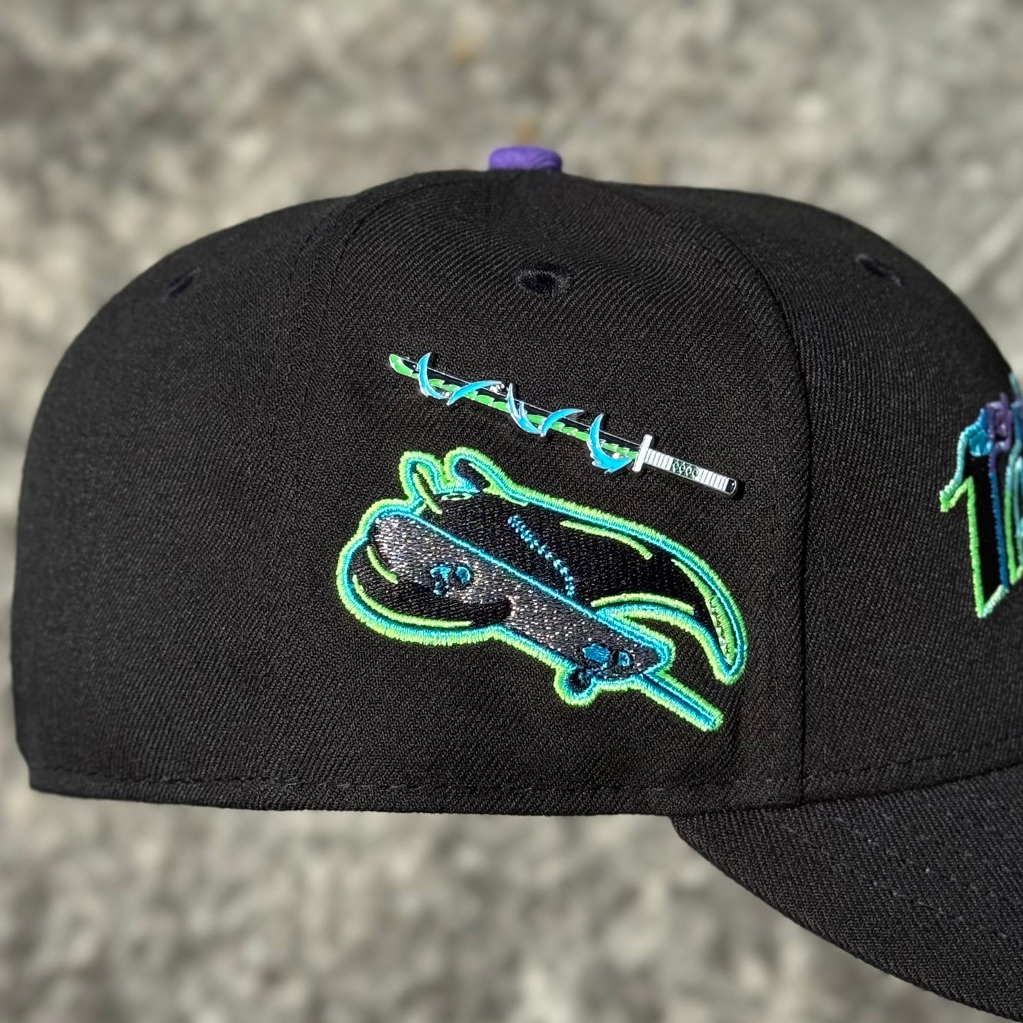 7 • 7 1/8 • 7 1/2 TAMPA BAY RAYS FLAME