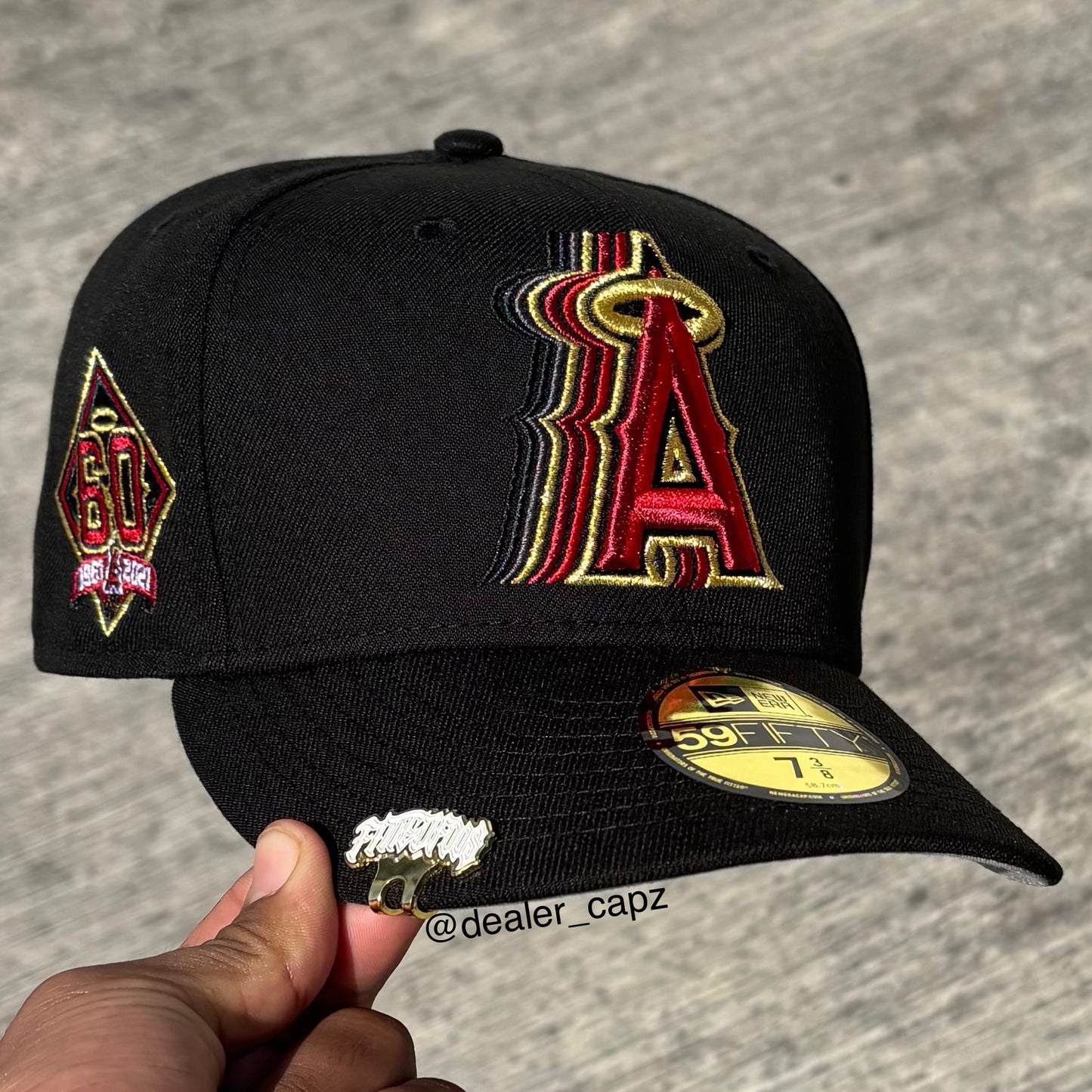 7 1/8 Anaheim Angels