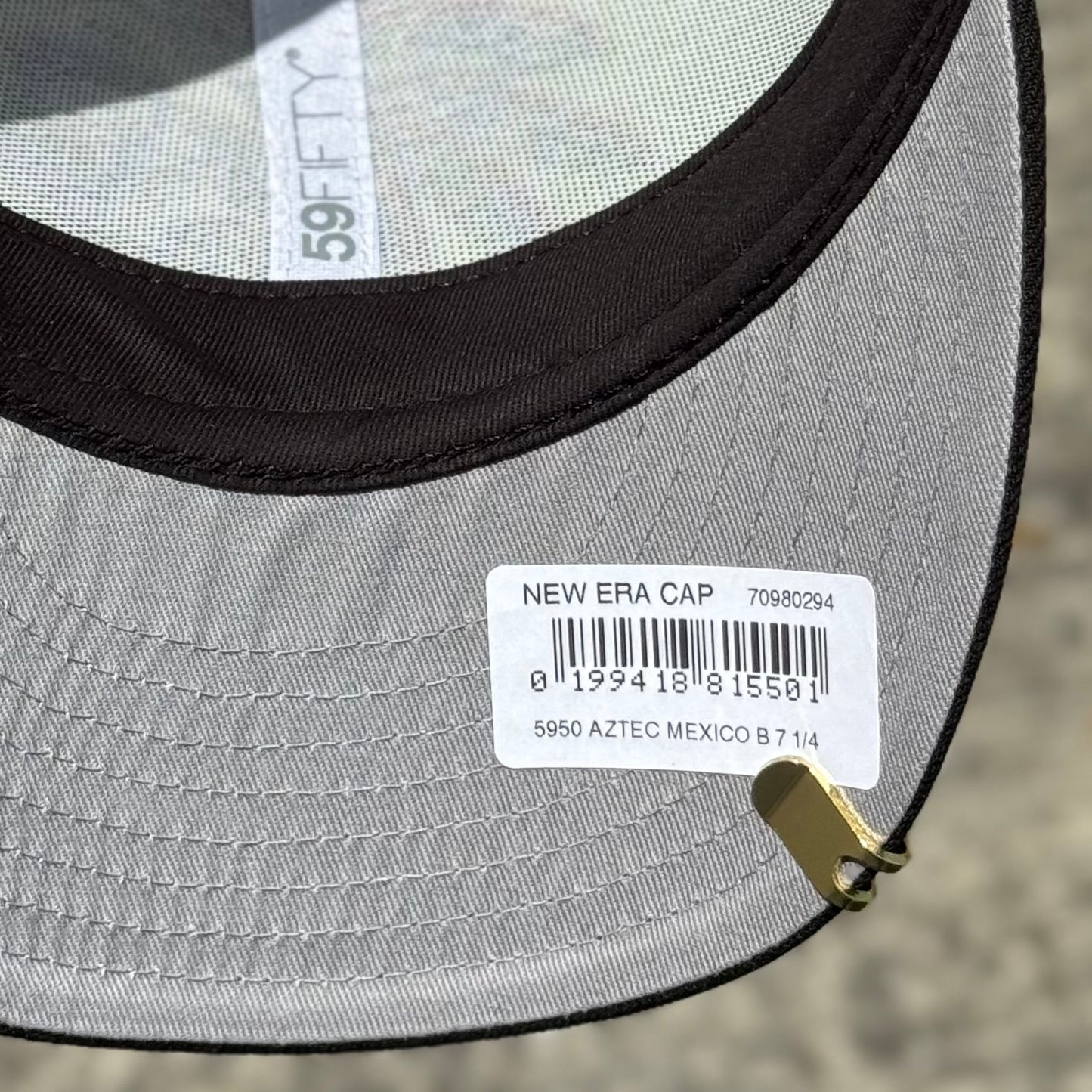 7 1/8 • 7 1/4 • SKULL AZTECA MÉXICO