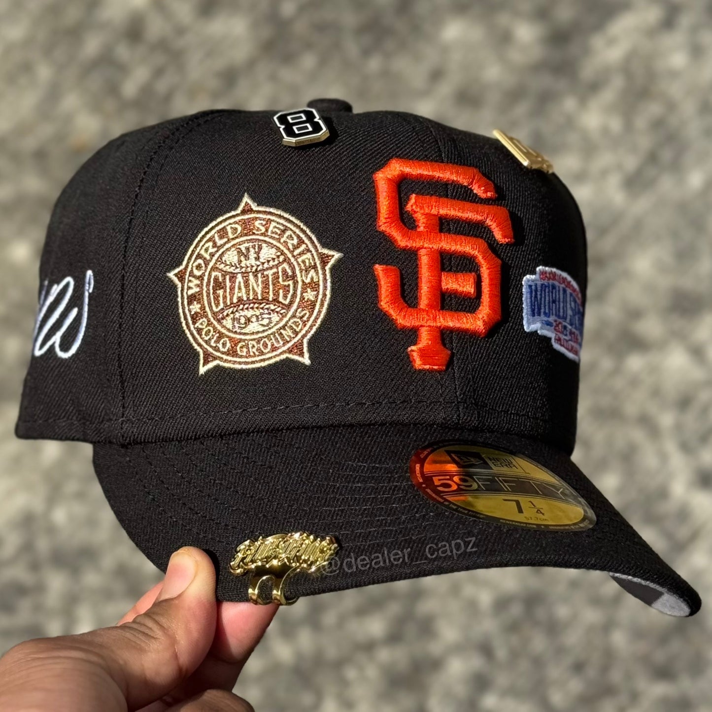 7 1/8 • 7 1/4 SAN FRANCISCO GIGANTS HISTORIC CHAMP