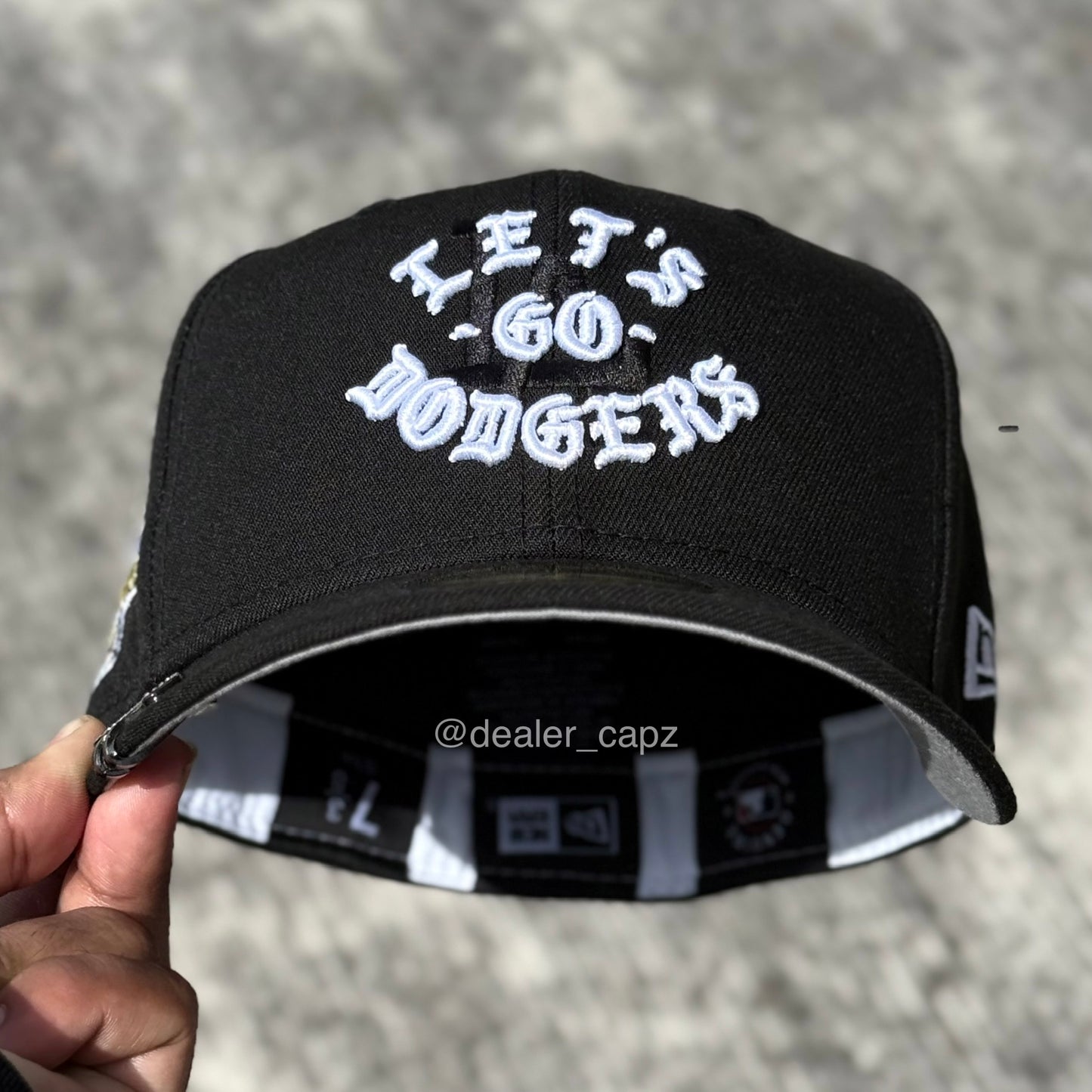 7 3/8 • BORN X RAISED x LA DODGERS