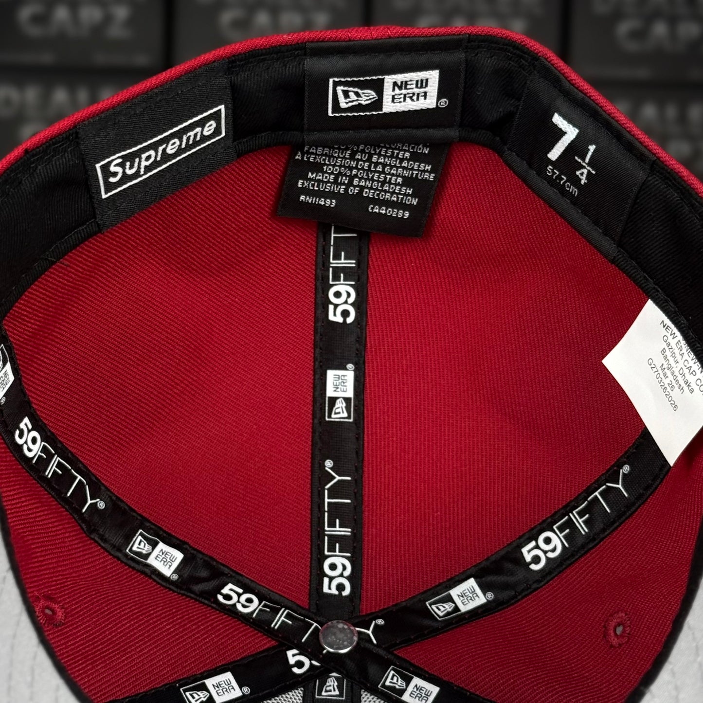 SUPREME BOX LOGO “RINGS”