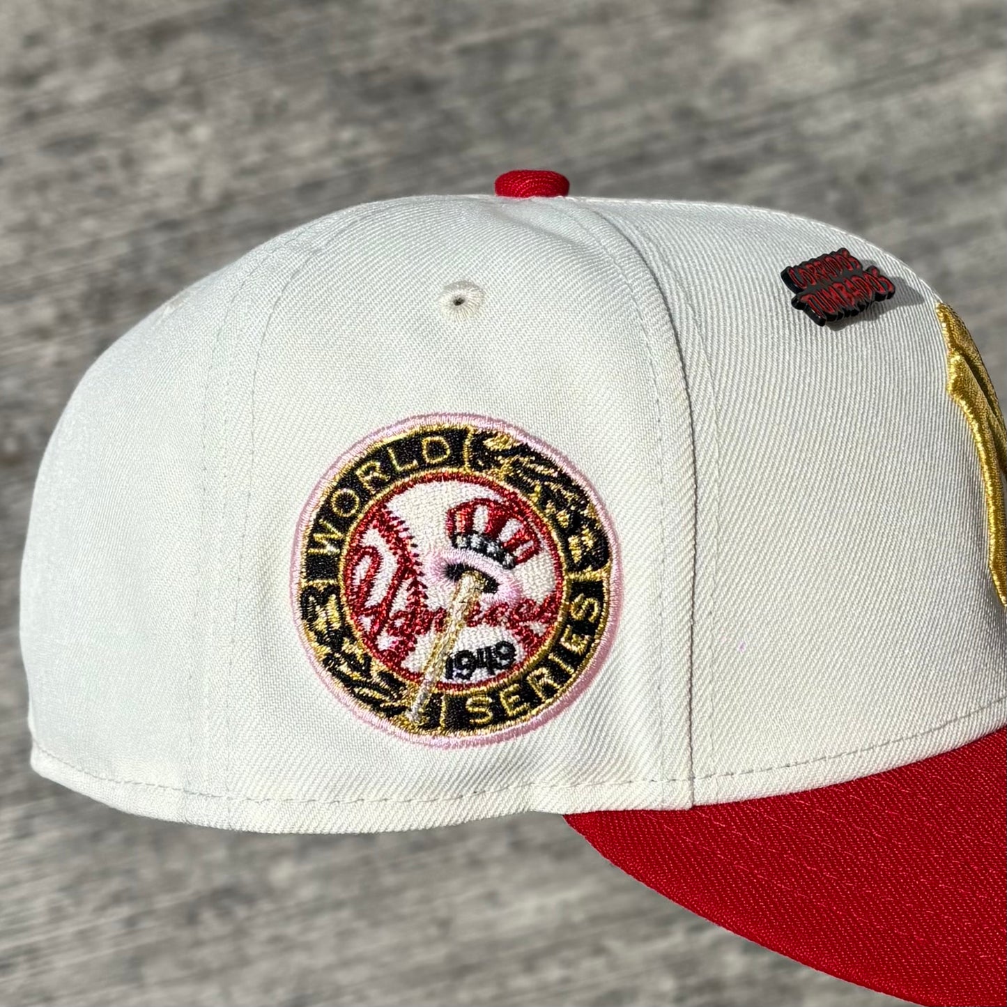 7 • 7 1/2 • NEW YORK YANKEES GOLD