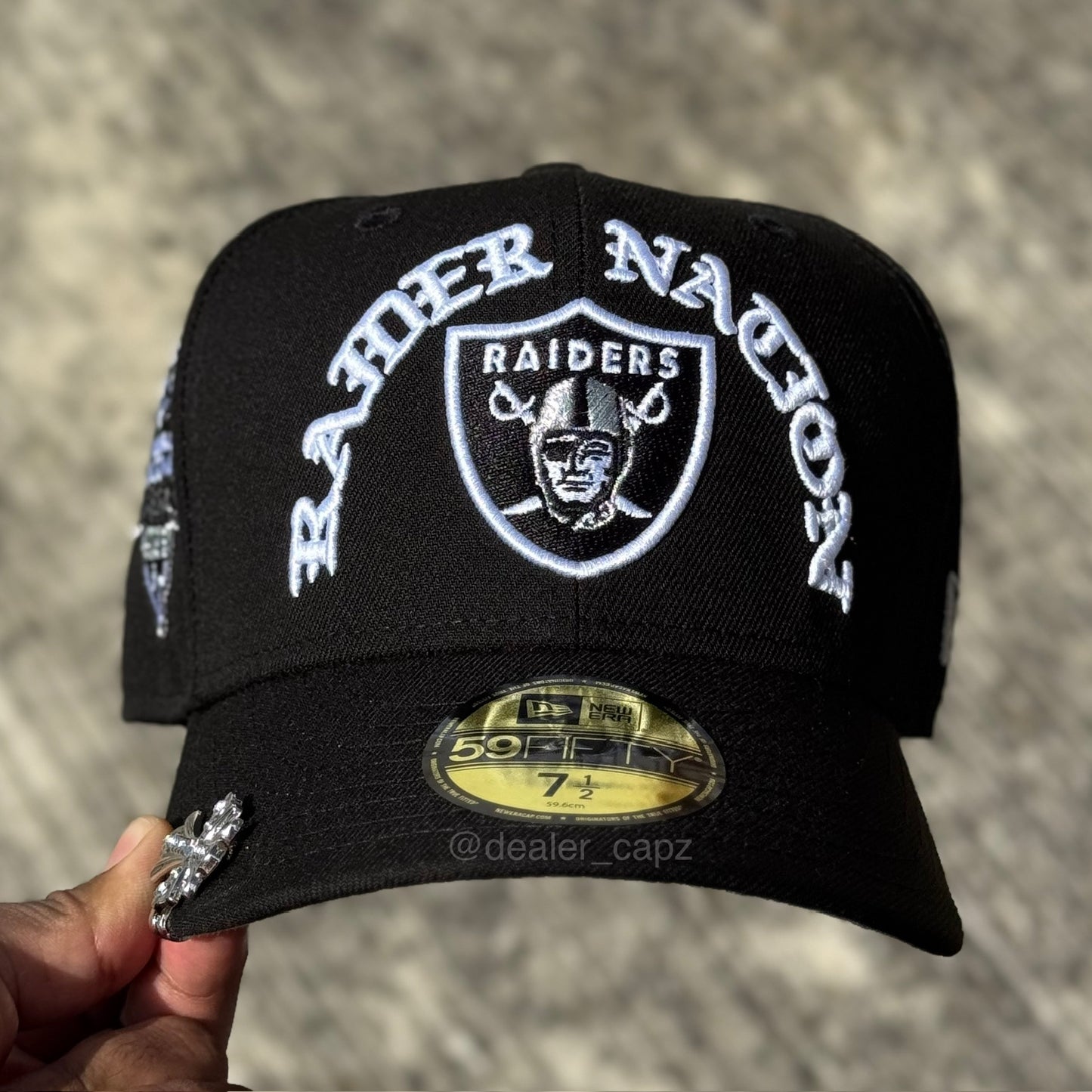 7 • 7 1/4 • 7 3/8 LAS VEGAS RAIDERS NATION