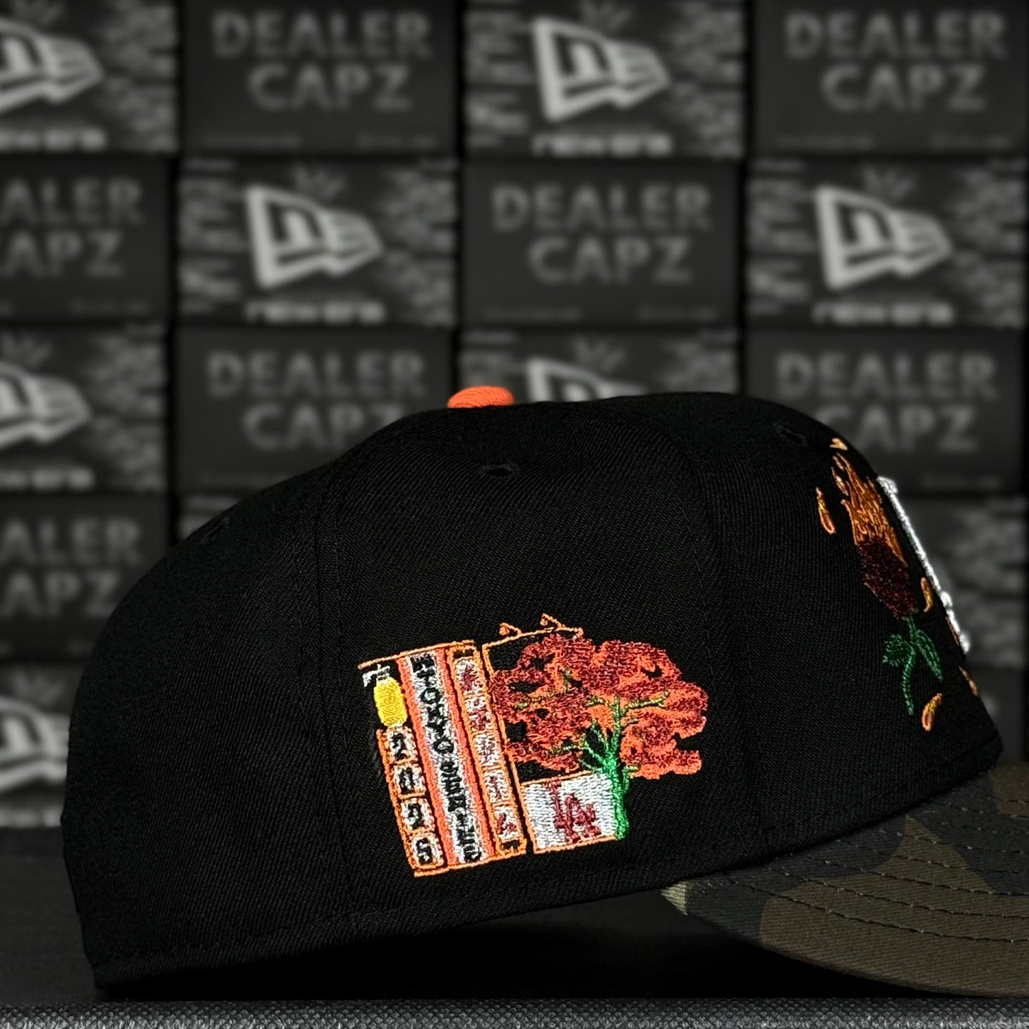 LA DODGERS “FLOWER FLAME”