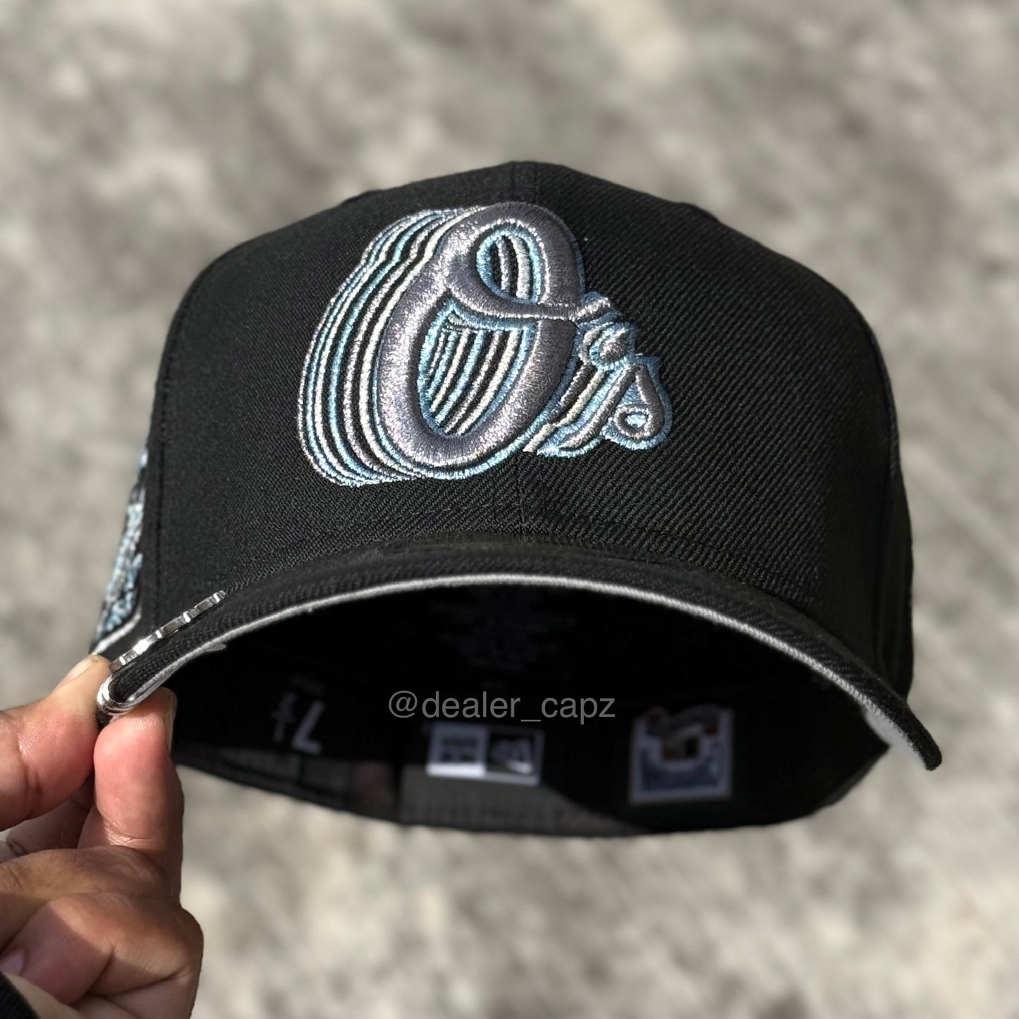 7 • 7 1/2 BALTIMORE ORIOLES METALIC