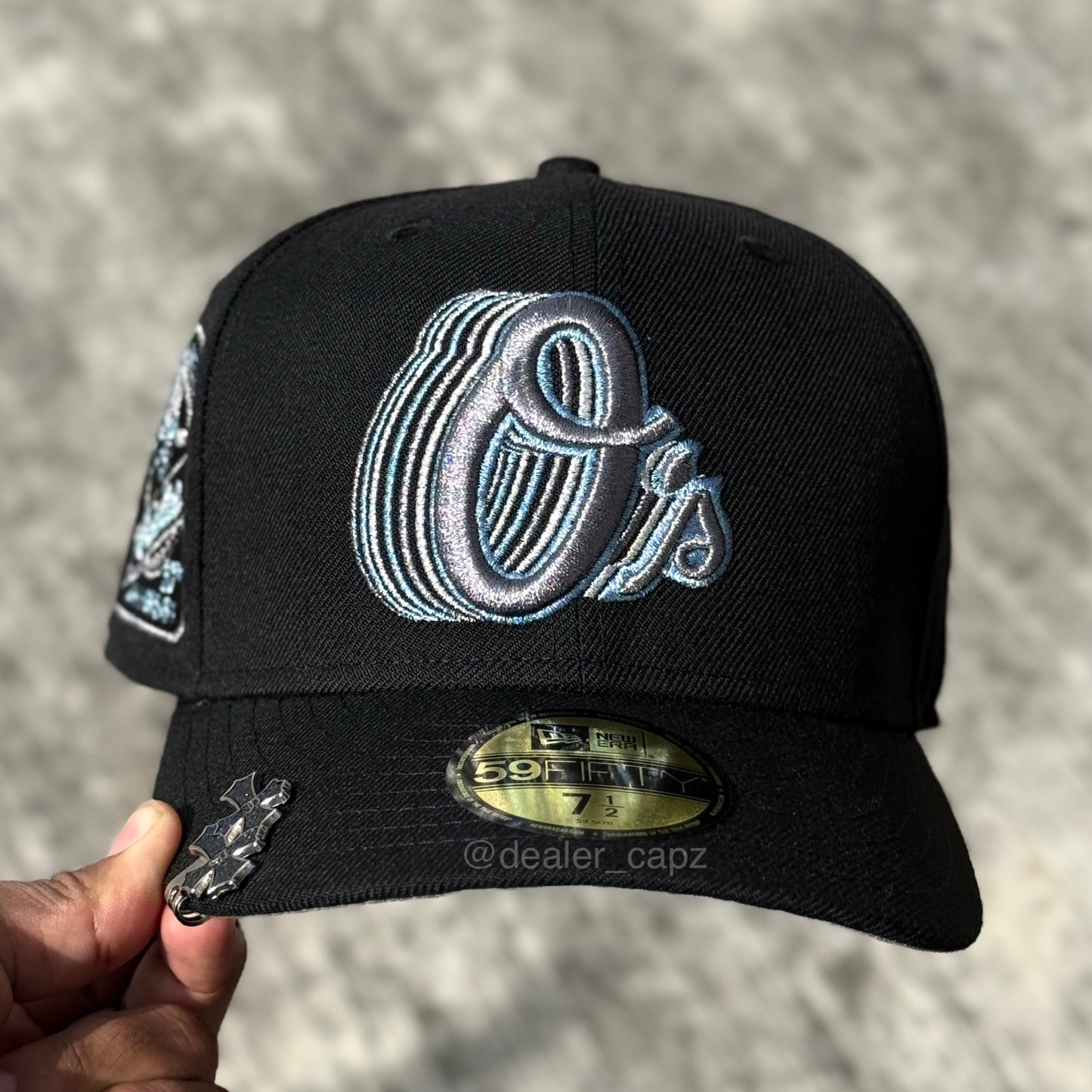 7 • 7 1/2 BALTIMORE ORIOLES METALIC