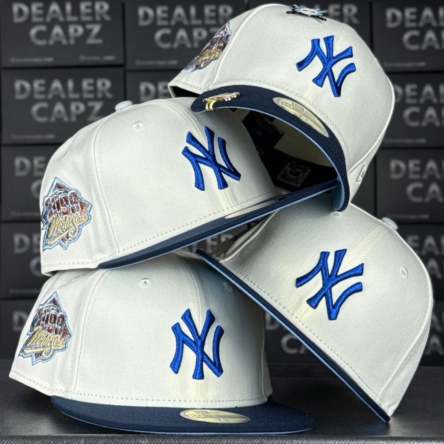 NY YANKEES METALLIC NAVY
