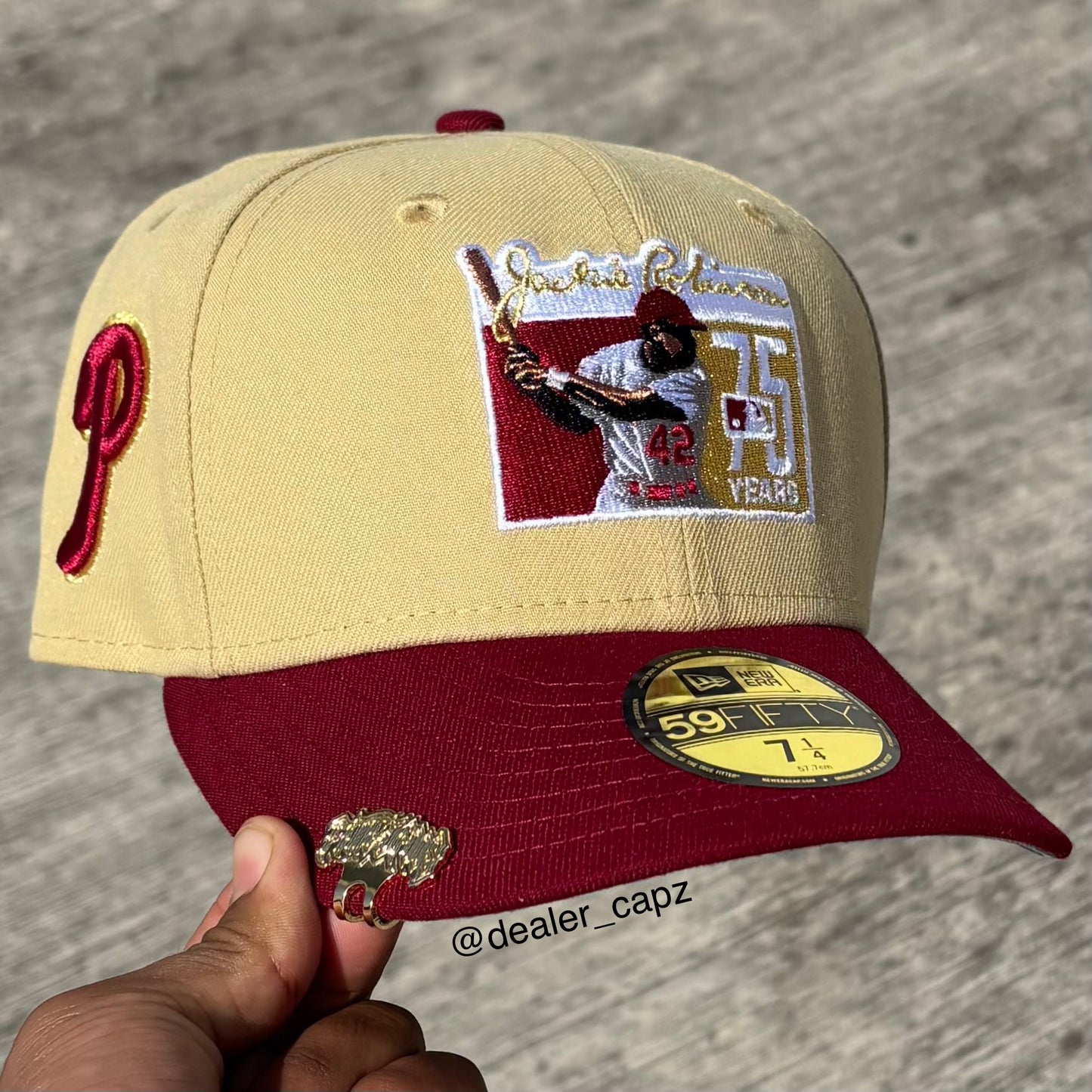 7 3/8 • 7 1/2 JACKIE ROBINSON