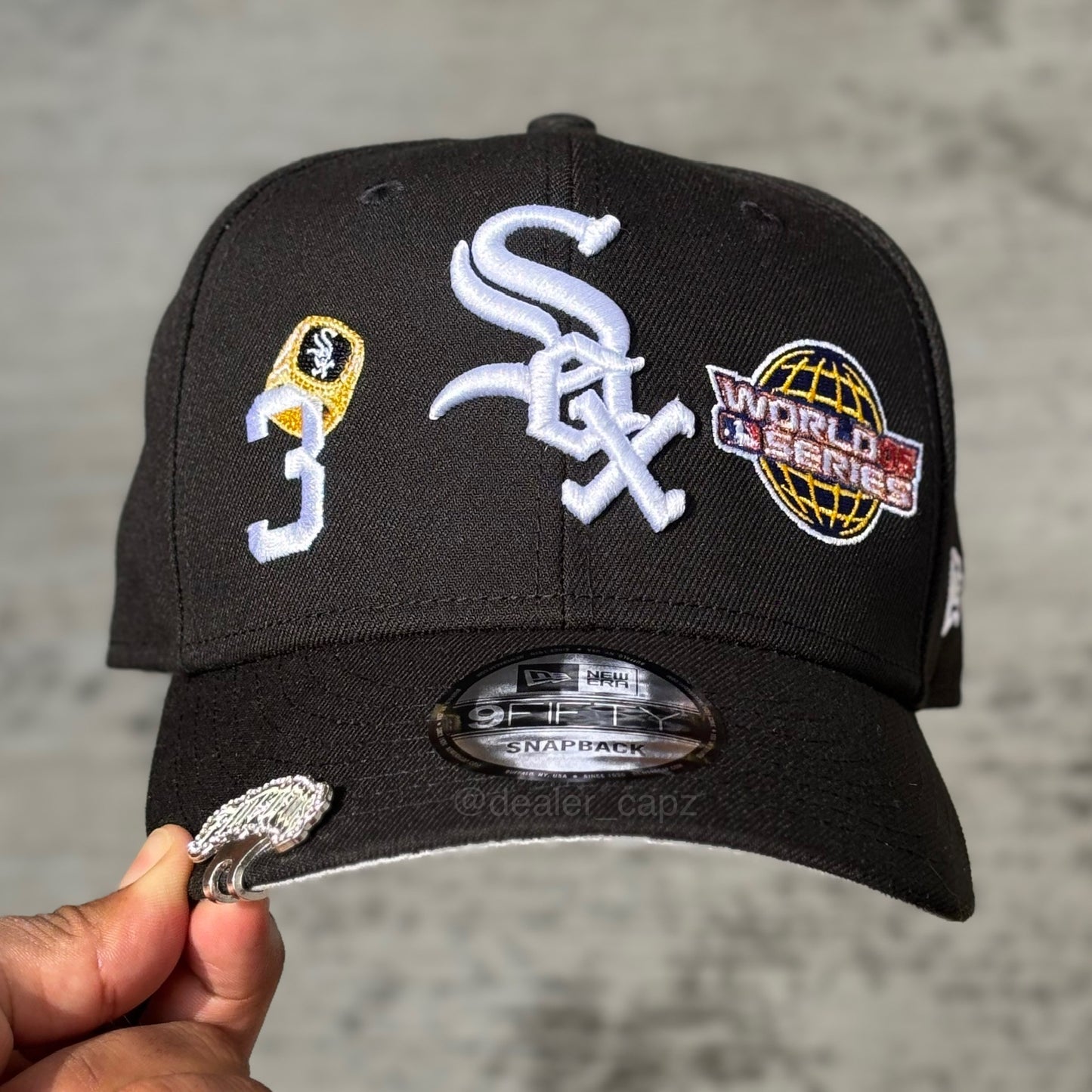 SnapBack (ajustable) CHICAGO WHITE SOX RINGS