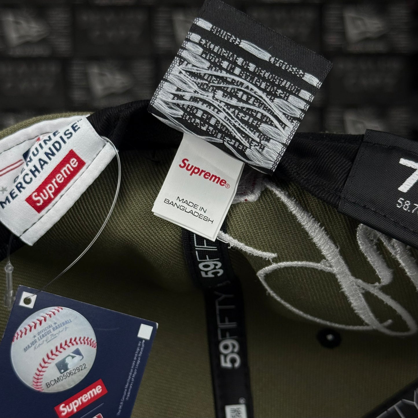 SUPREME x YANKEES CAMO
