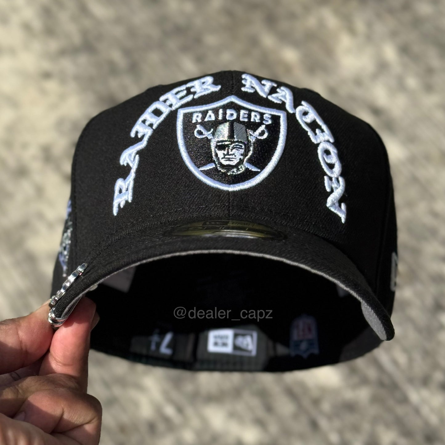 7 • 7 1/4 • 7 3/8 LAS VEGAS RAIDERS NATION