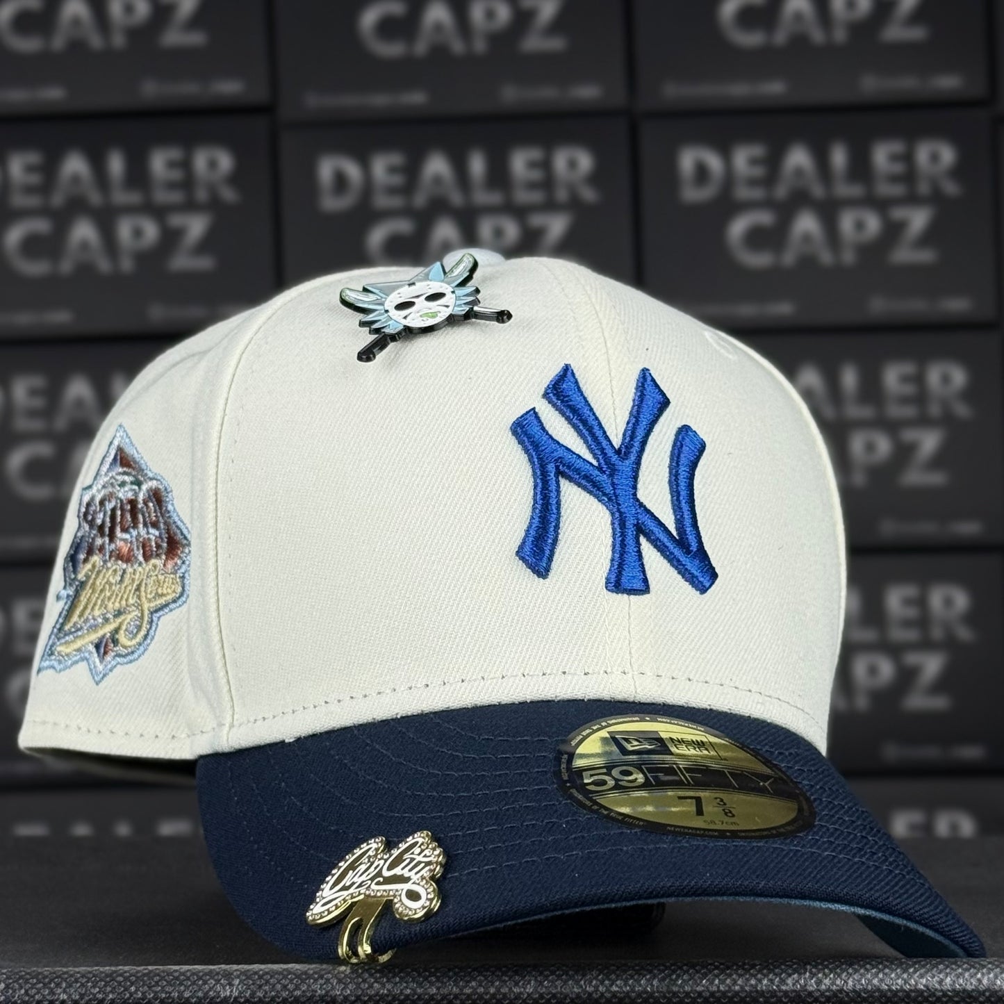 NY YANKEES METALLIC NAVY