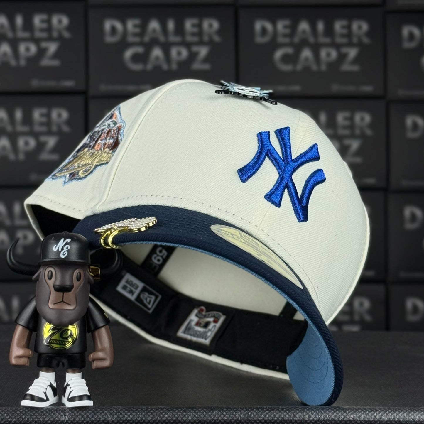 NY YANKEES METALLIC NAVY