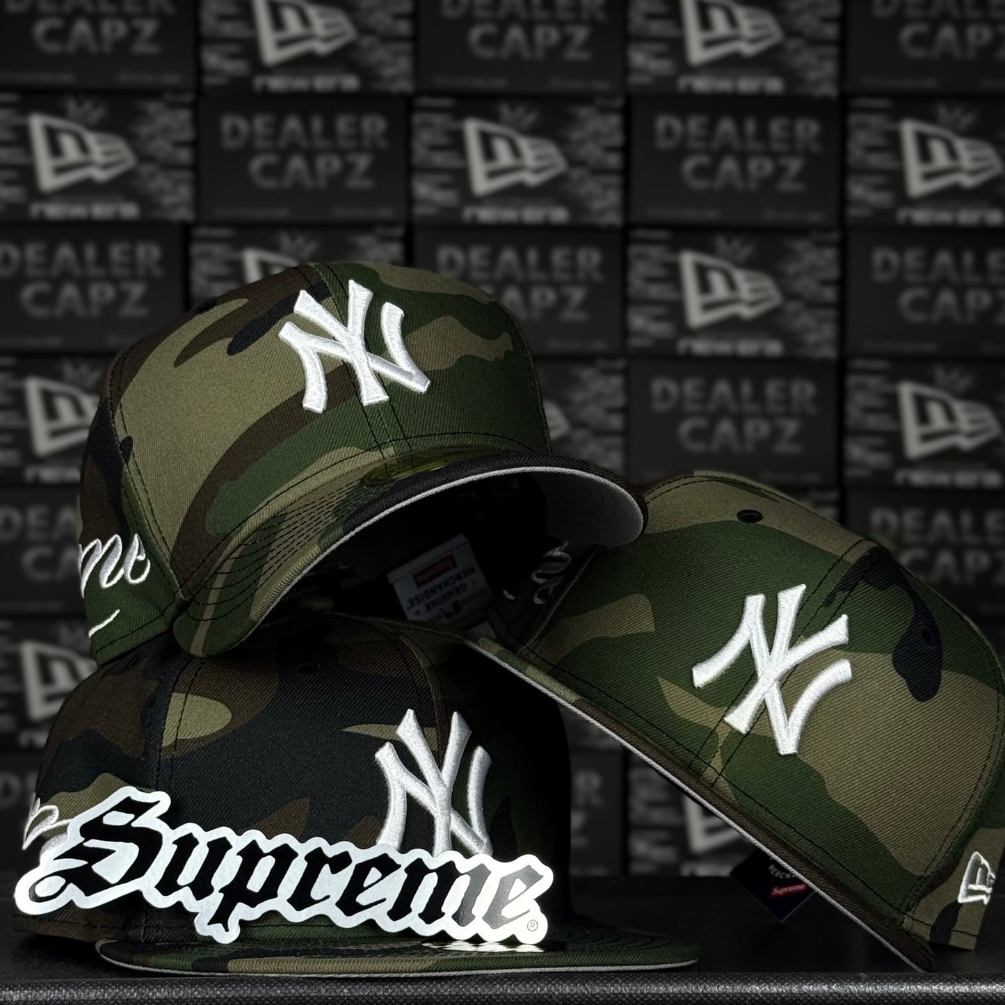 SUPREME x YANKEES CAMO