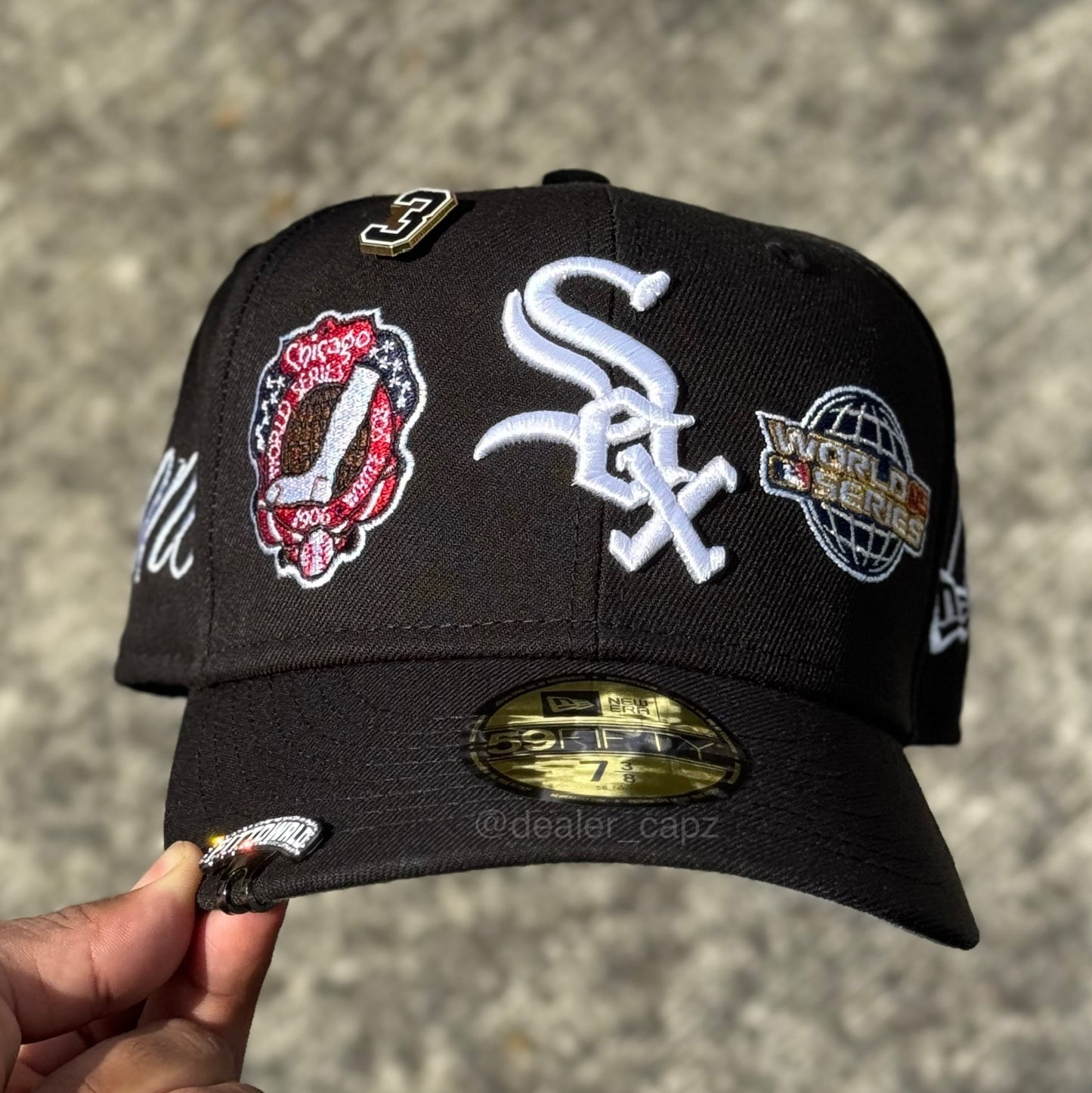 7 1/8 • 7 3/8 • 7 1/2 CHICAGO WHITE SOX HISTORIC CHAMP