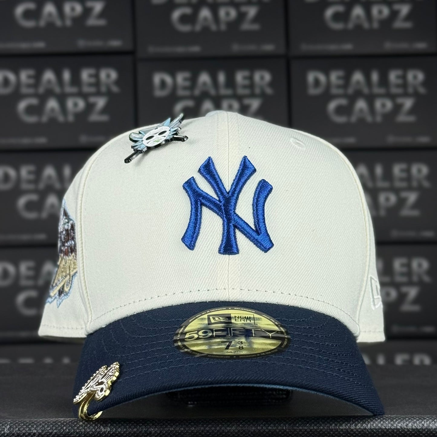 NY YANKEES METALLIC NAVY