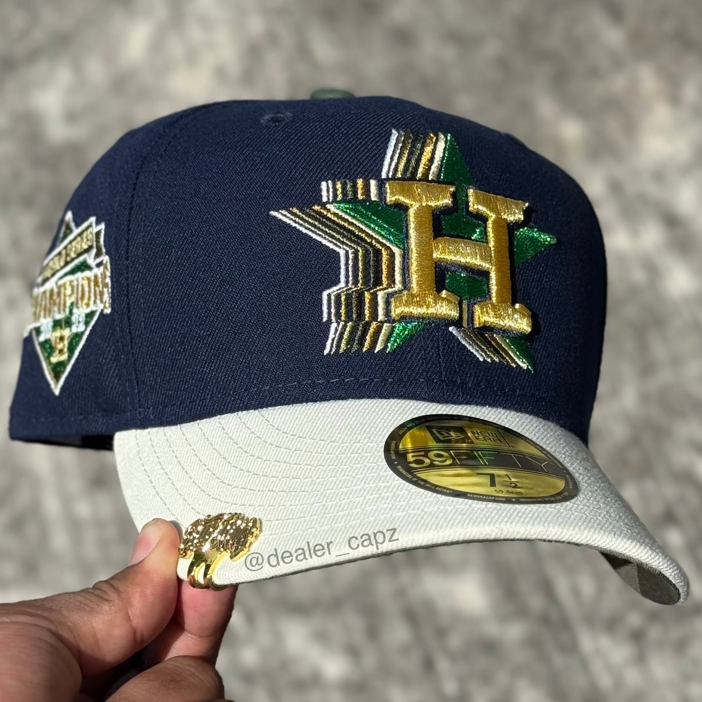 7 1/2 HOUSTON ASTROS CAMO 3D