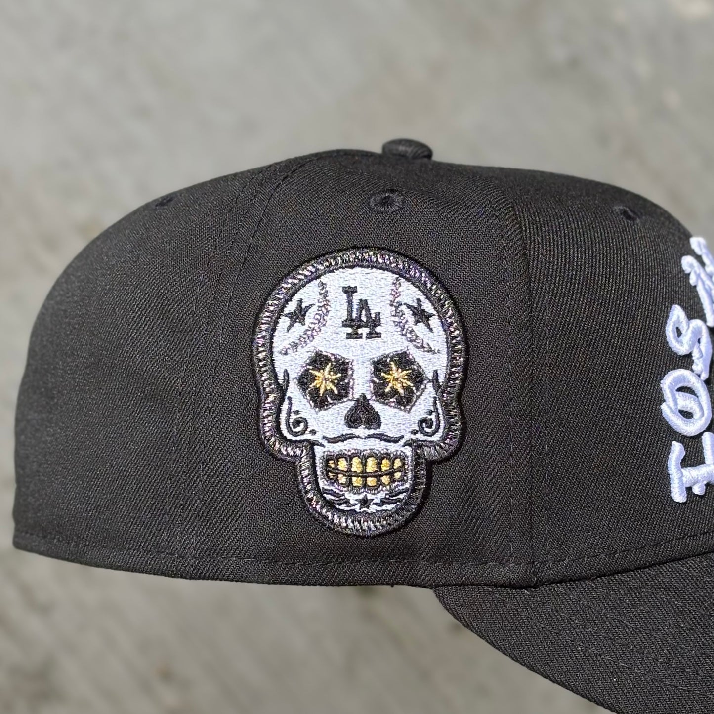 7 1/8 • 7 1/4 • 7 1/2 LA DODGERS SKULL