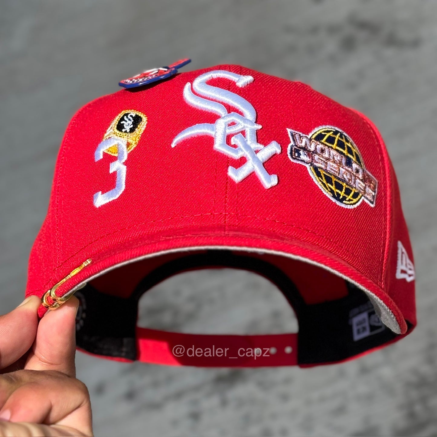 SB 9FIFTY (ajustable) CHICAGO WHITE SOX RINGS