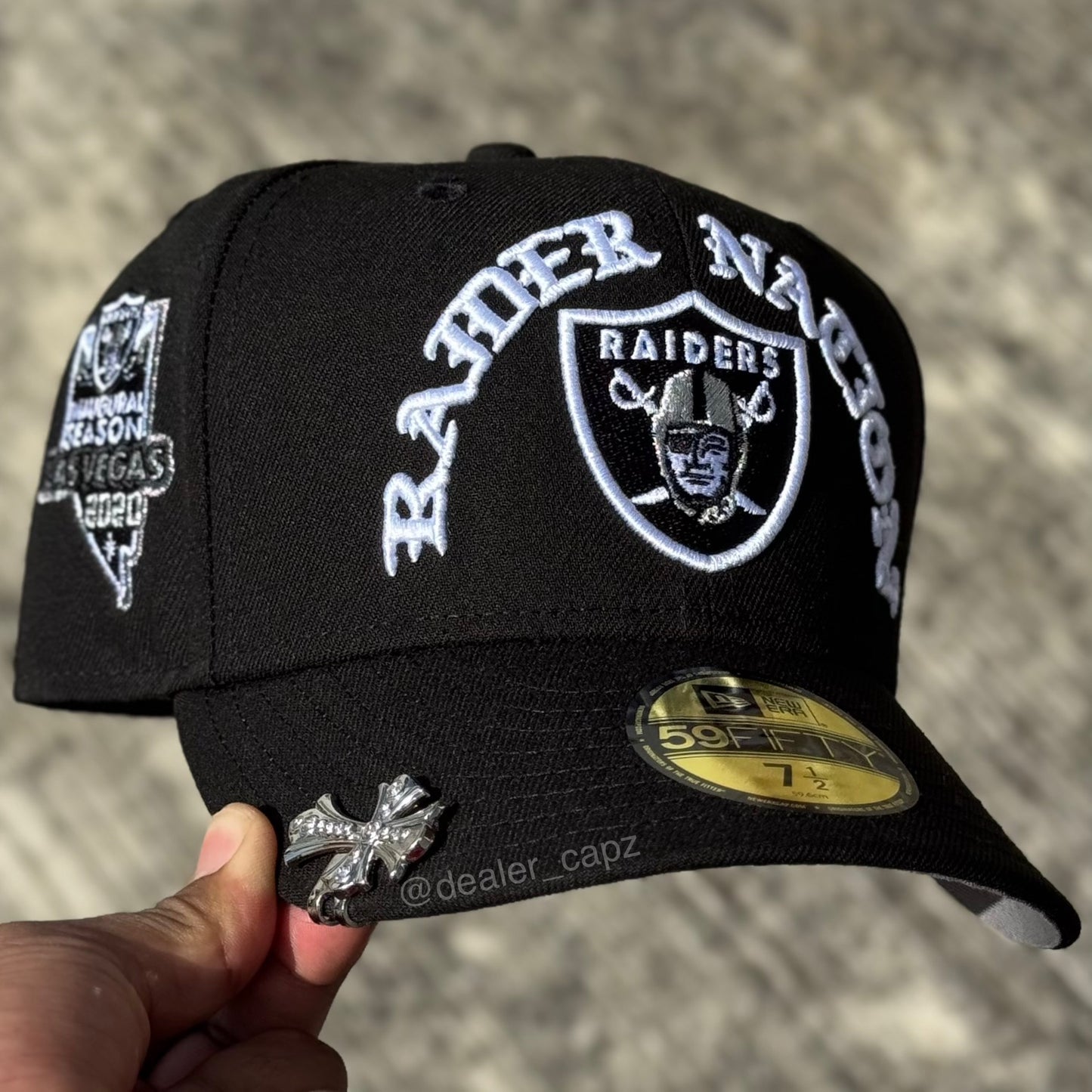 7 • 7 1/4 • 7 3/8 LAS VEGAS RAIDERS NATION
