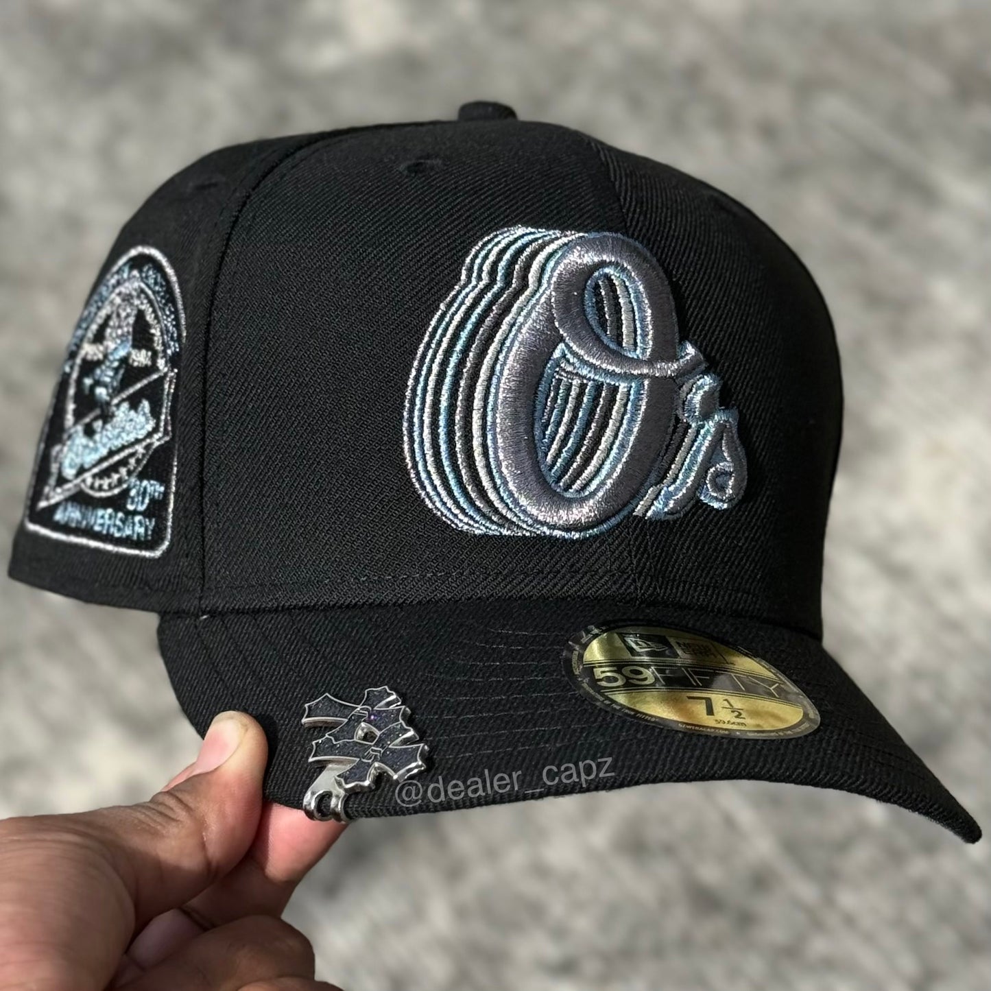 7 • 7 1/2 BALTIMORE ORIOLES METALIC