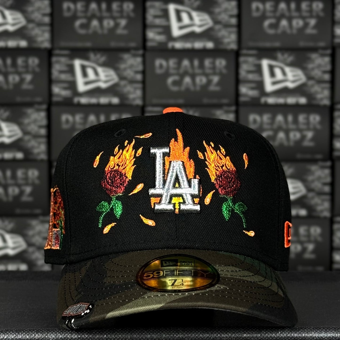 LA DODGERS “FLOWER FLAME”